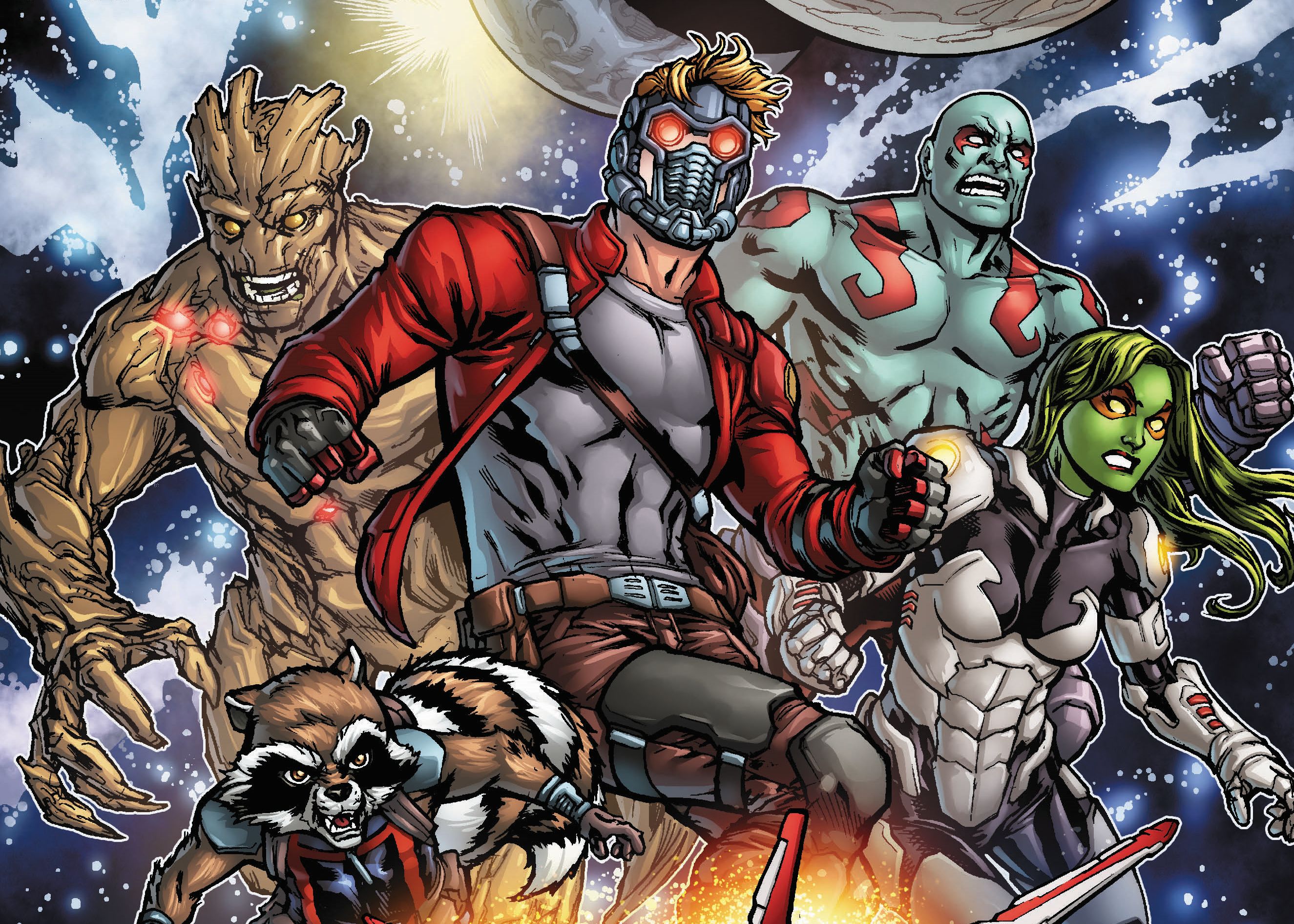 Guardians Of The Galaxy Comic Wallpapers