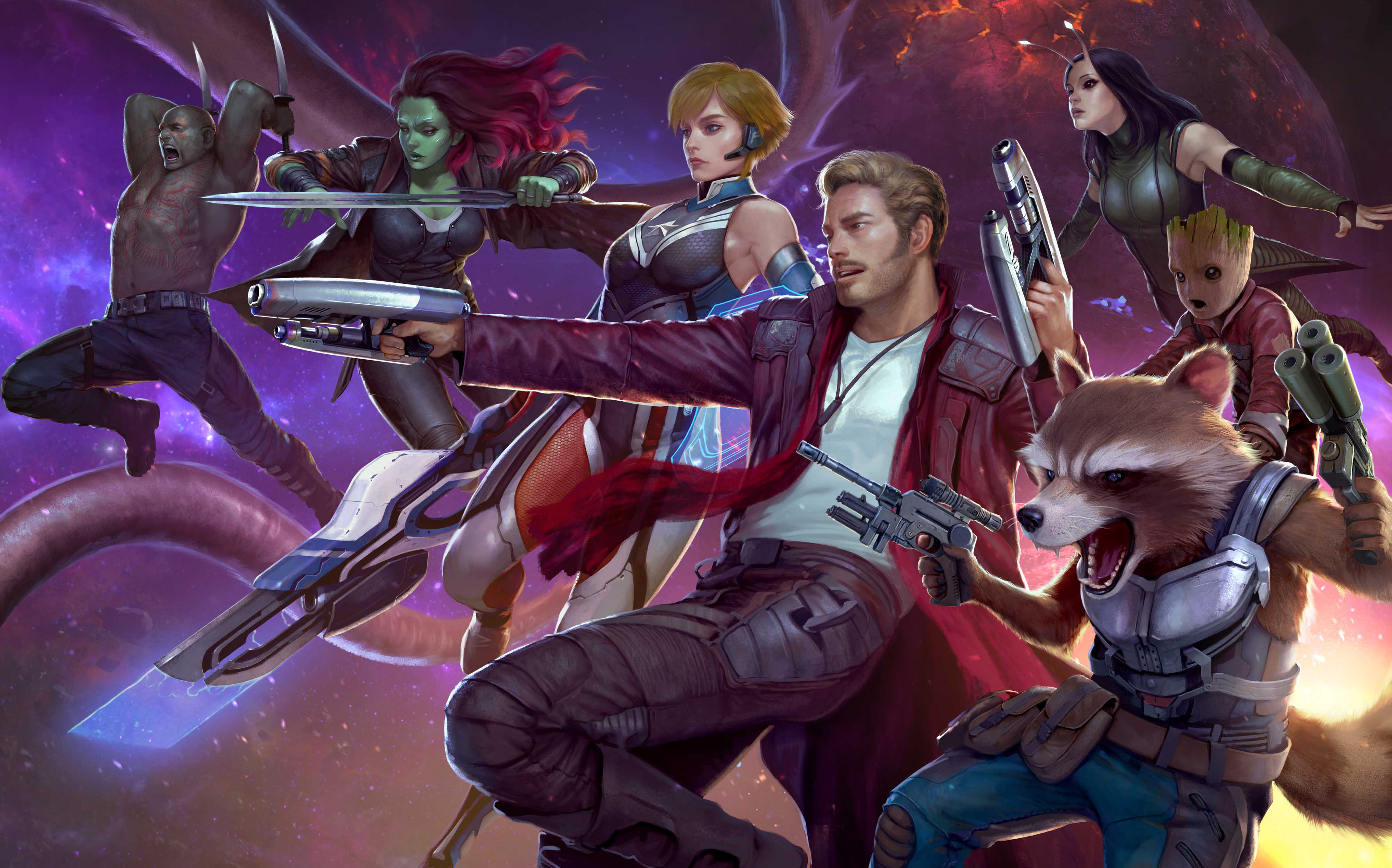 Guardians of the Galaxy Game Wallpapers