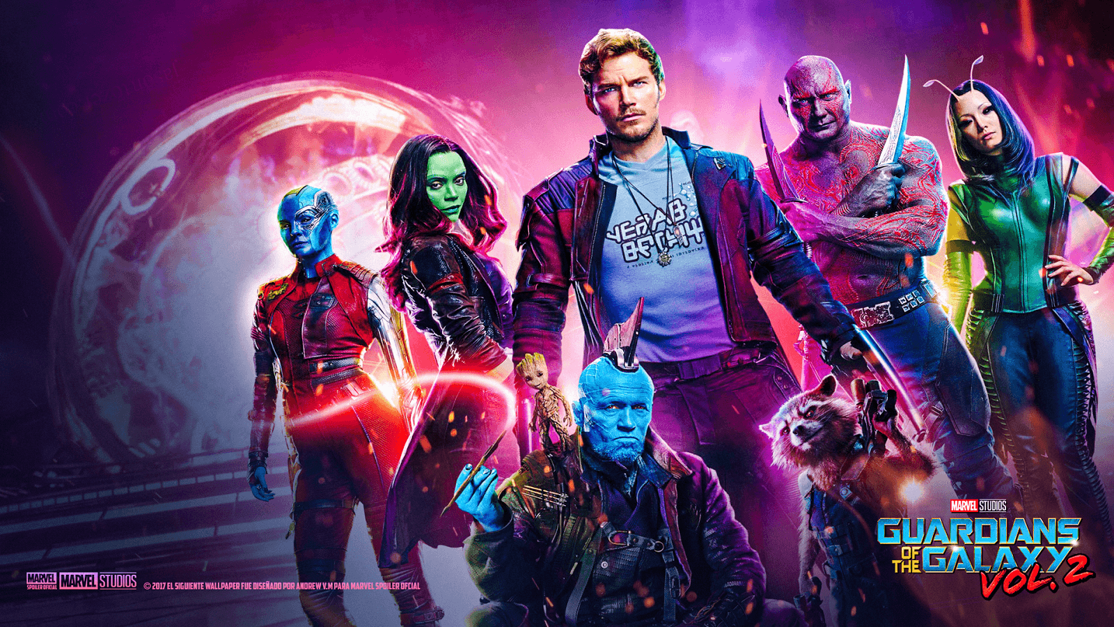 Guardians Of The Galaxy Vol 2 Artwork Wallpapers