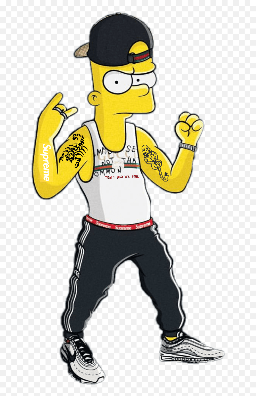 Gucci Bart Simpson Wallpapers