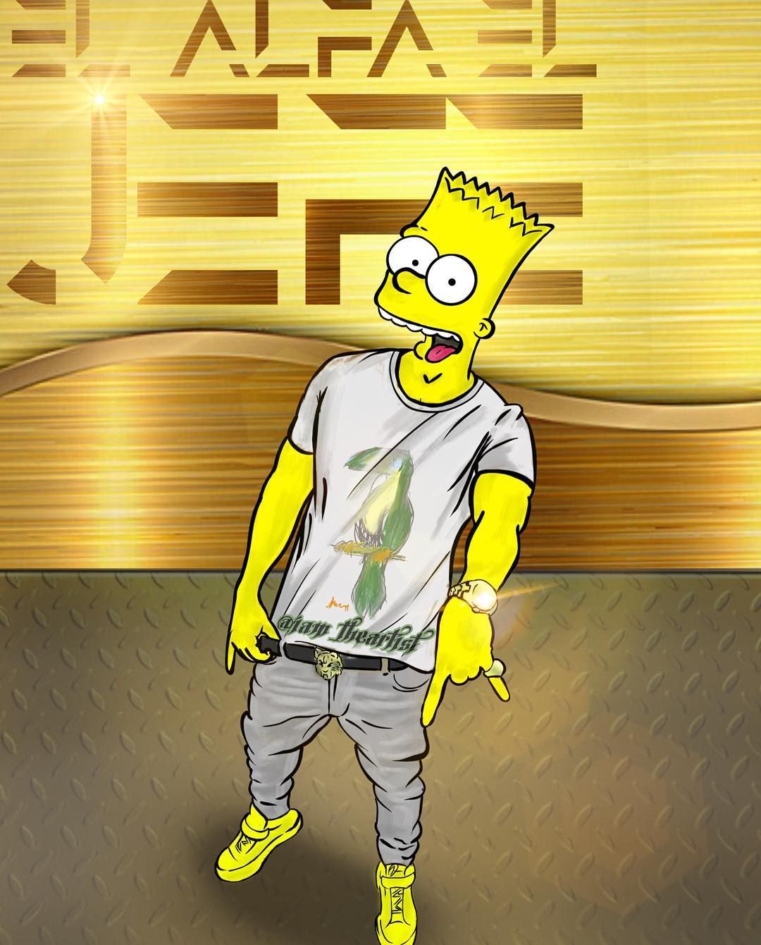 Gucci Bart Simpson Wallpapers