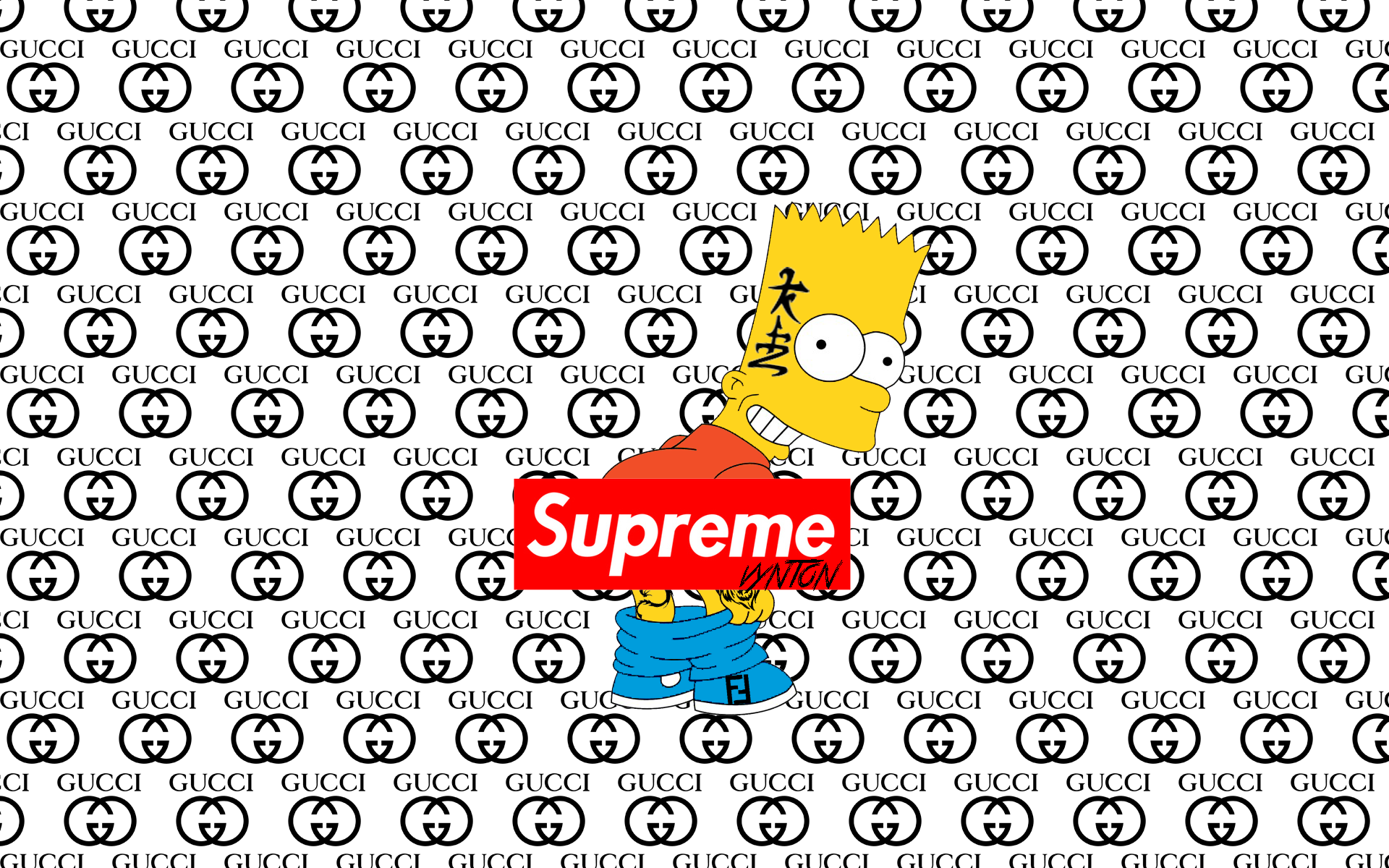 Gucci Bart Simpson Wallpapers