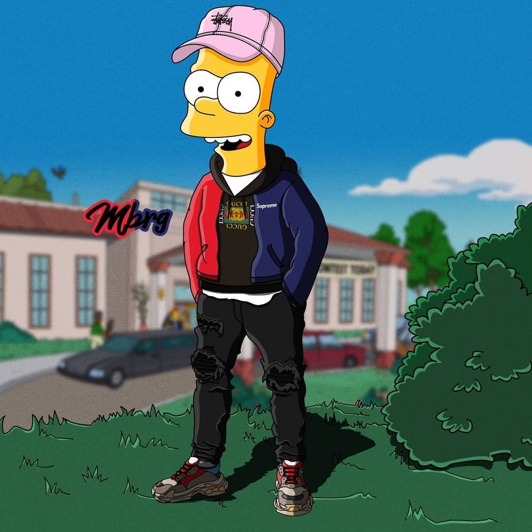 Gucci Bart Simpson Wallpapers