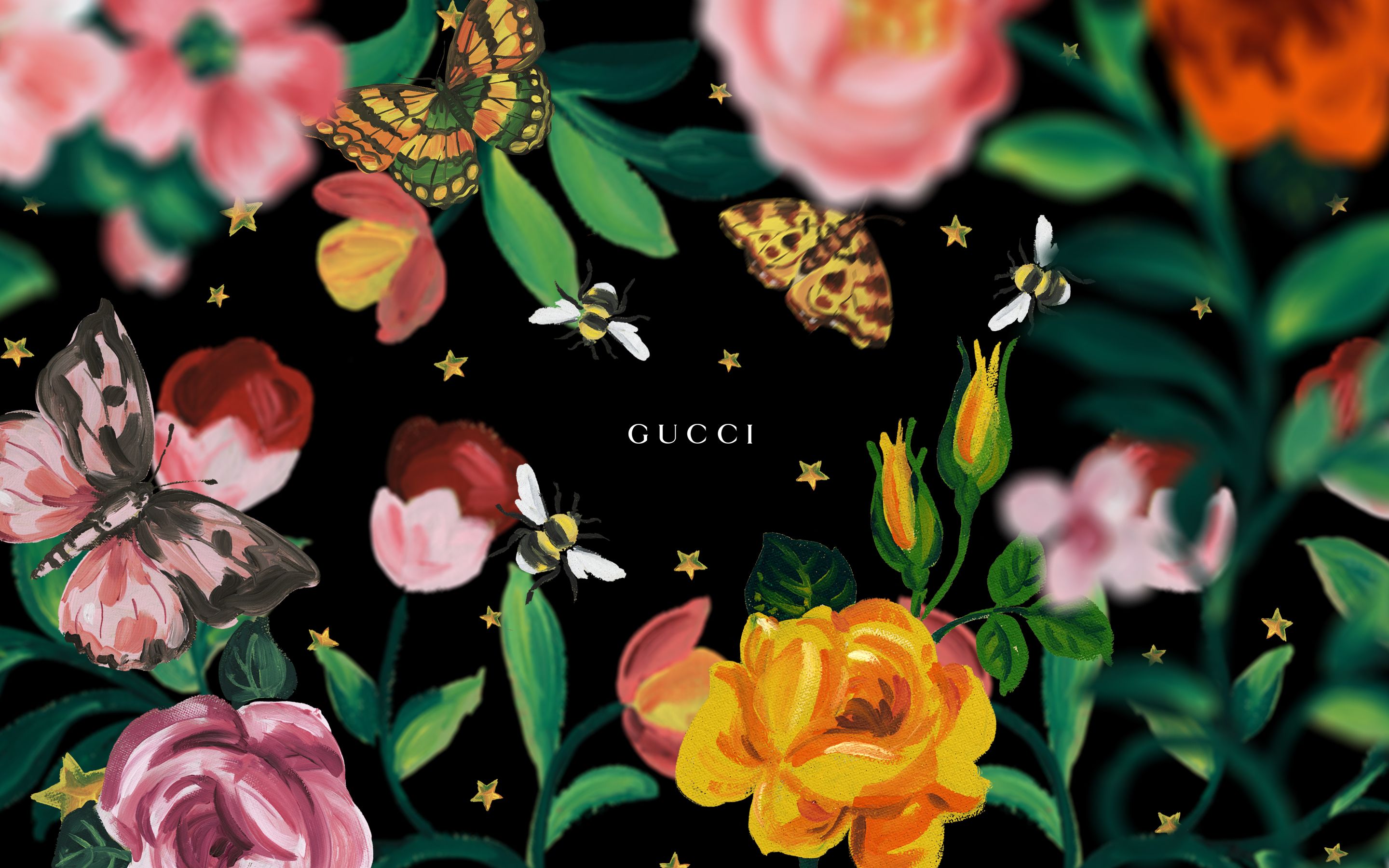 Gucci Floral Background