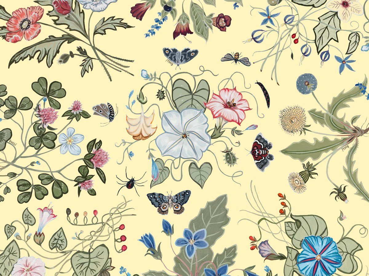 Gucci Floral Background