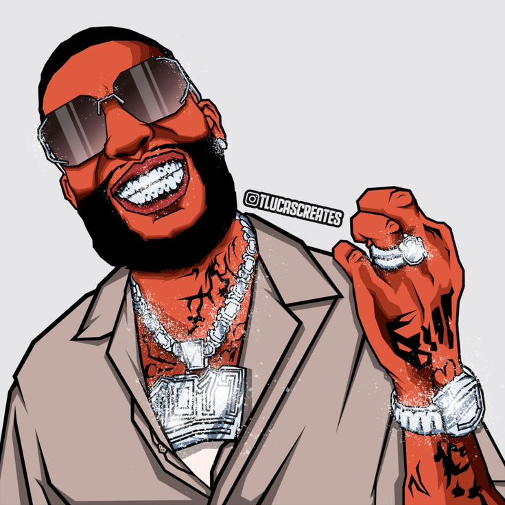 Gucci Mane Cartoon Wallpapers