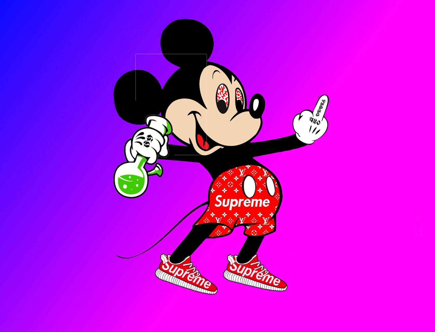 Gucci Mickey Mouse Wallpapers