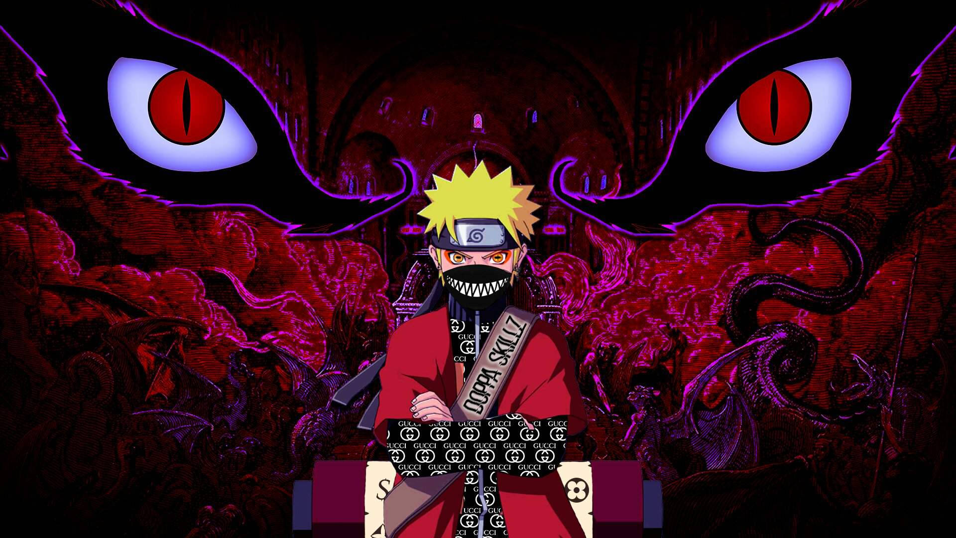 Gucci Naruto Supreme Wallpapers