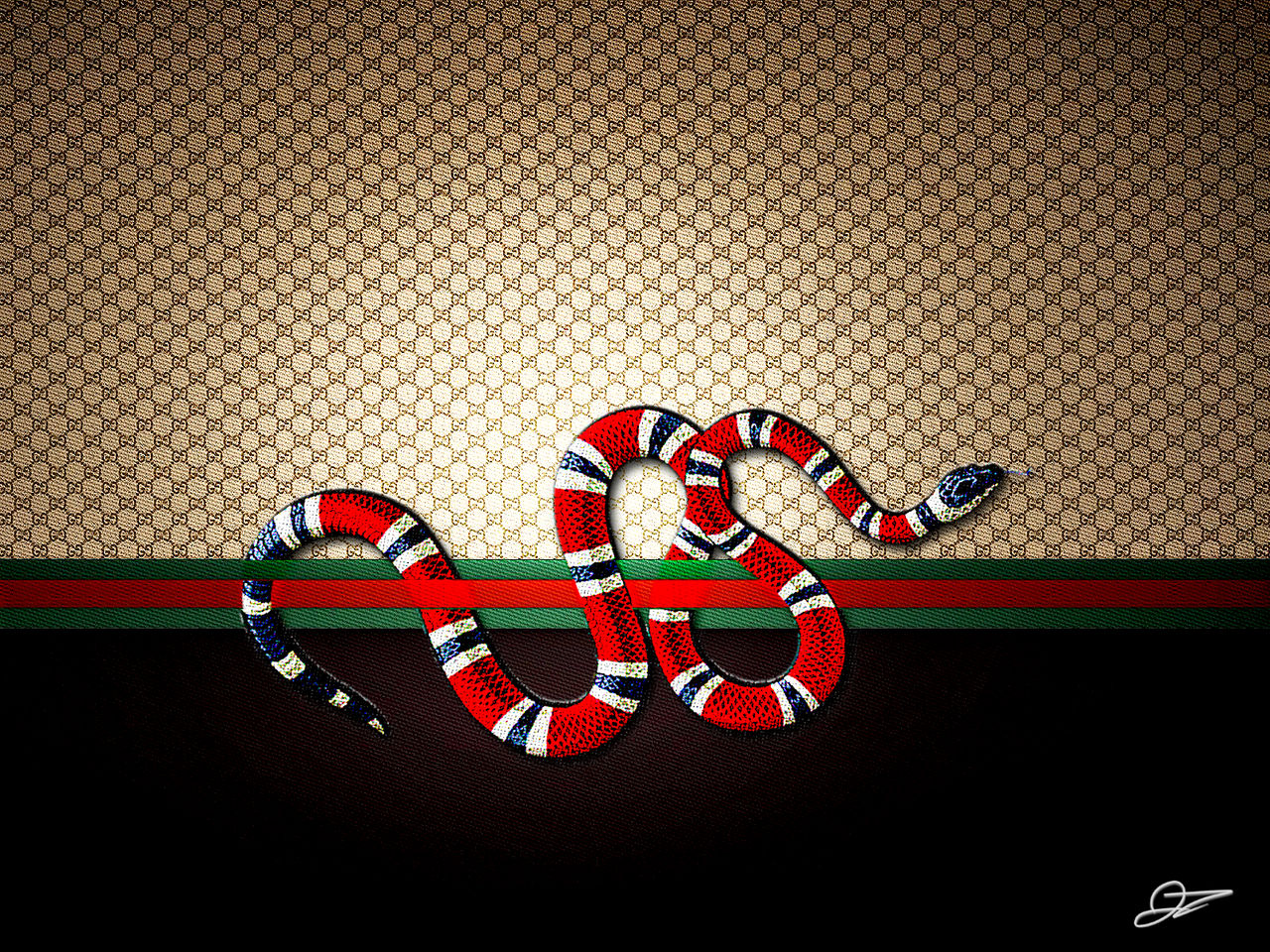 Gucci Red Snake Wallpapers