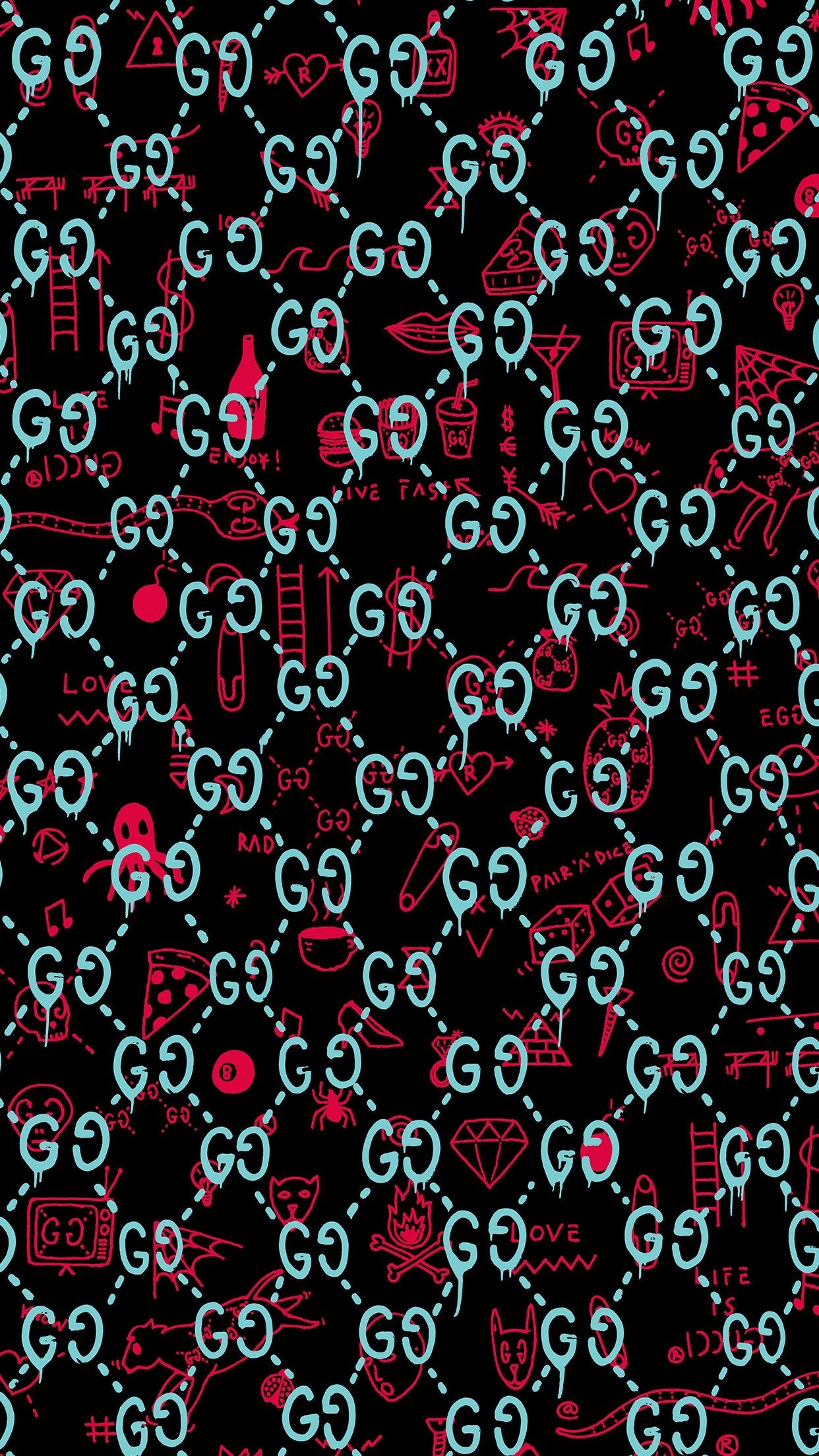Gucci Red Snake Wallpapers