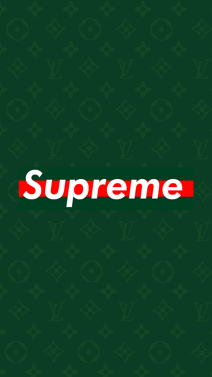 Gucci Supreme Logo Wallpapers