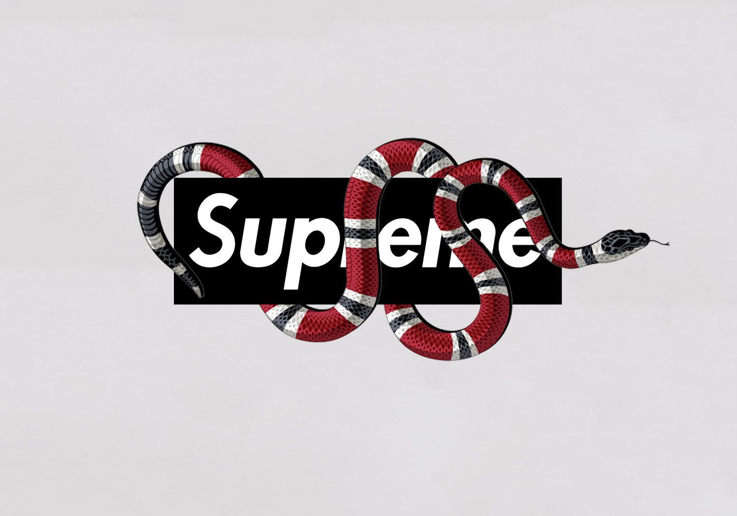 Gucci Supreme Logo Wallpapers