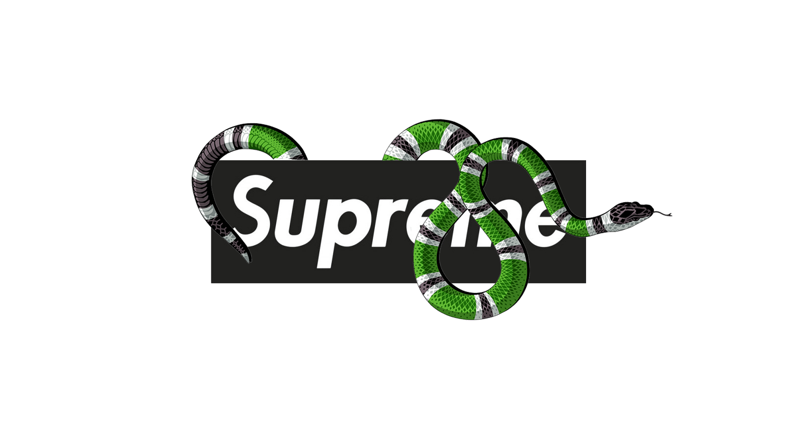 Gucci Supreme Logo Wallpapers