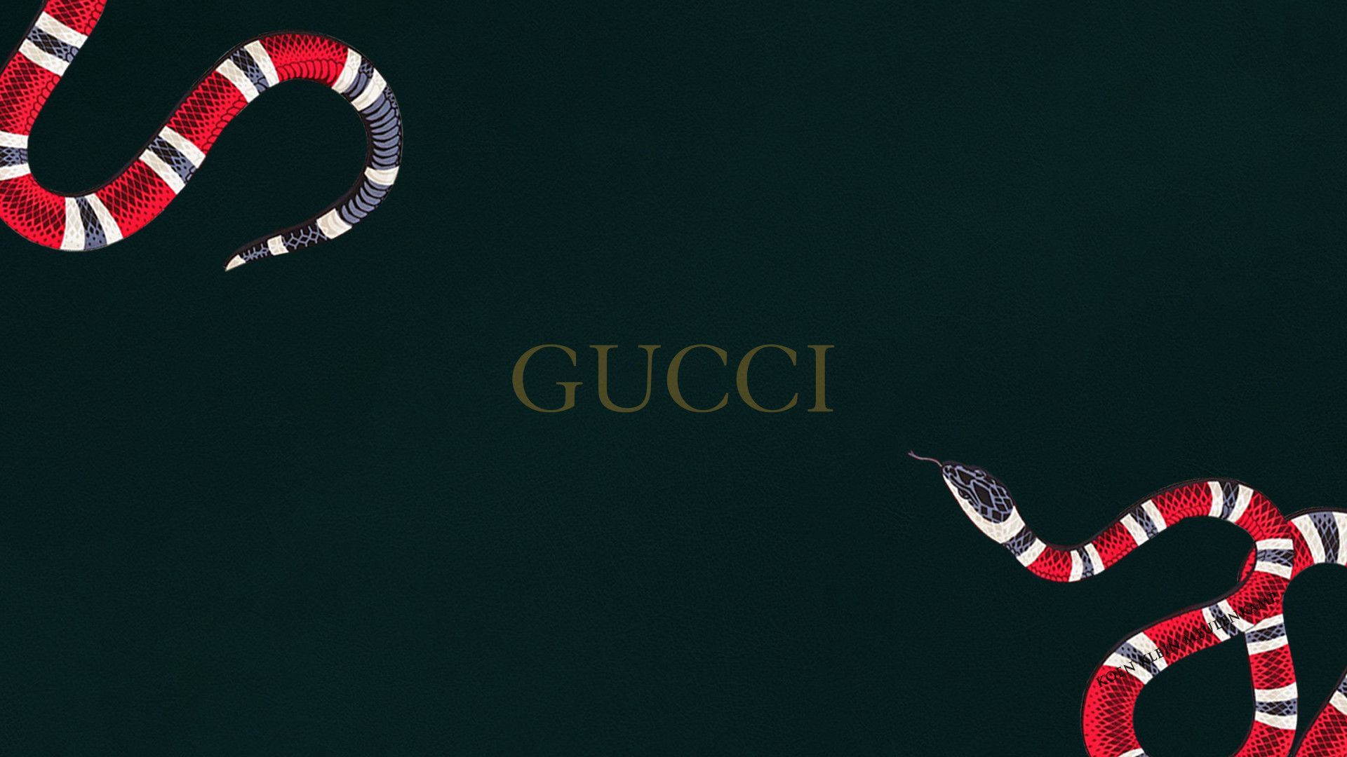 Gucci Supreme Logo Wallpapers