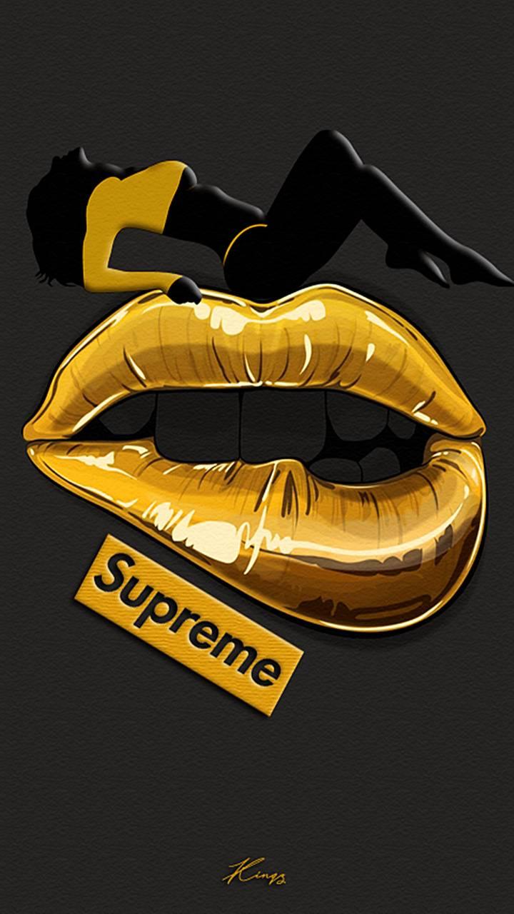 Gucci Supreme Logo Wallpapers