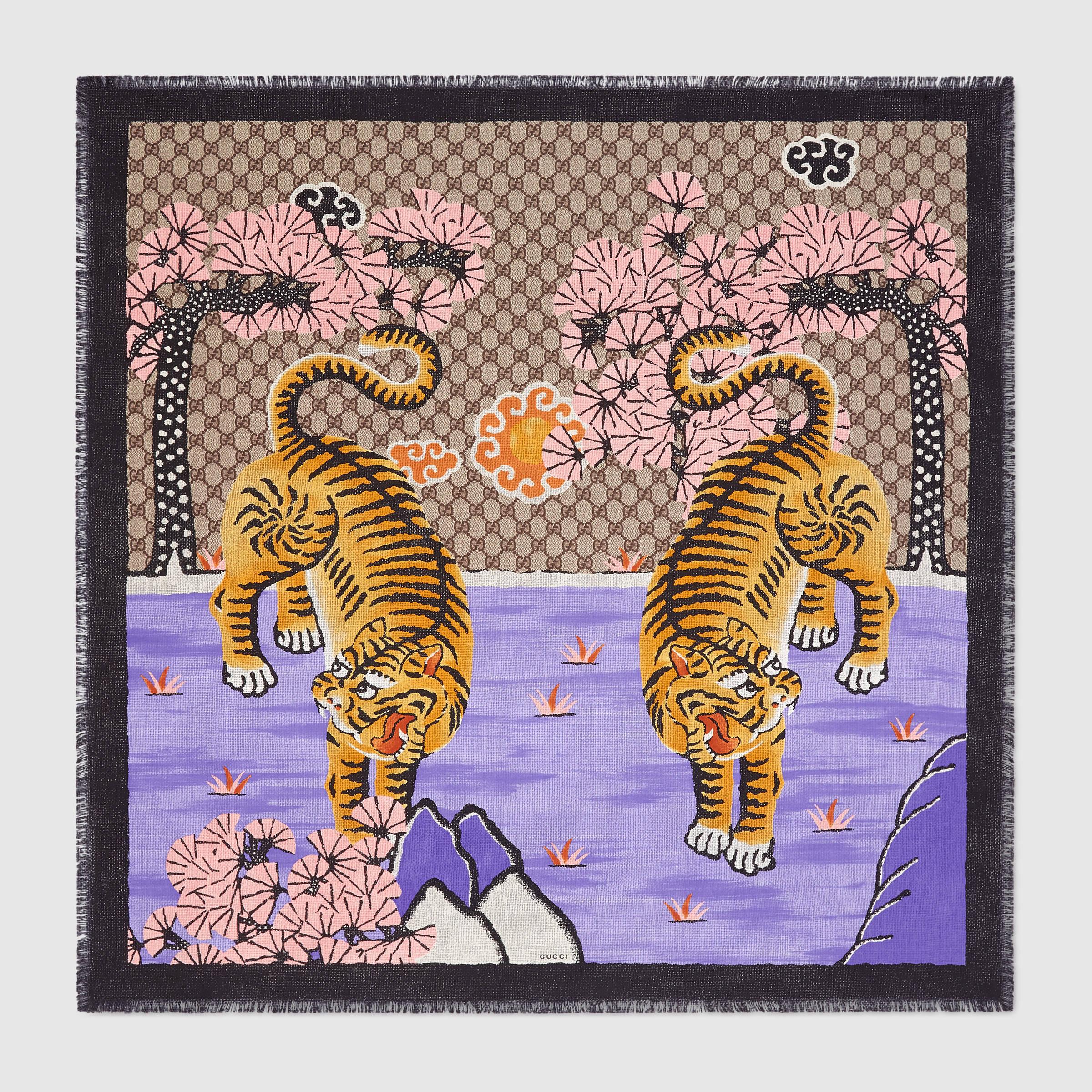 Gucci Tiger Print Wallpapers