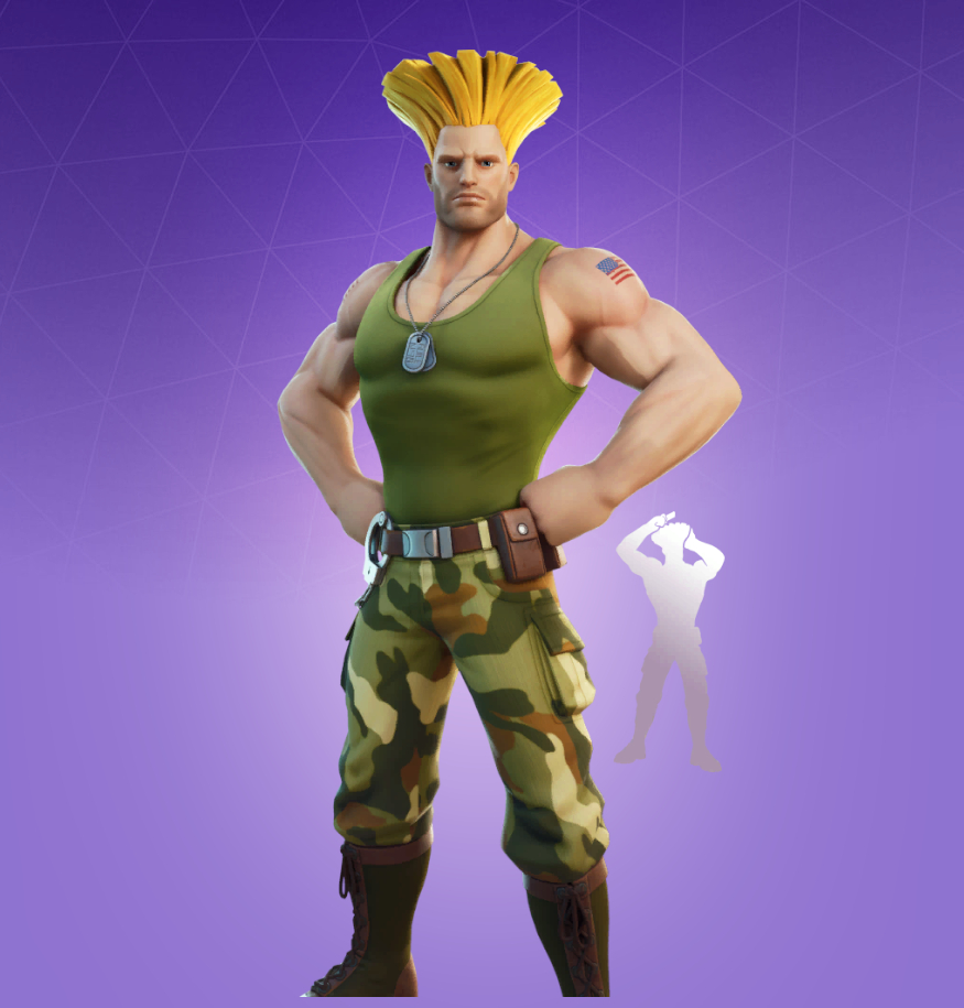 Guile Fortnite Wallpapers