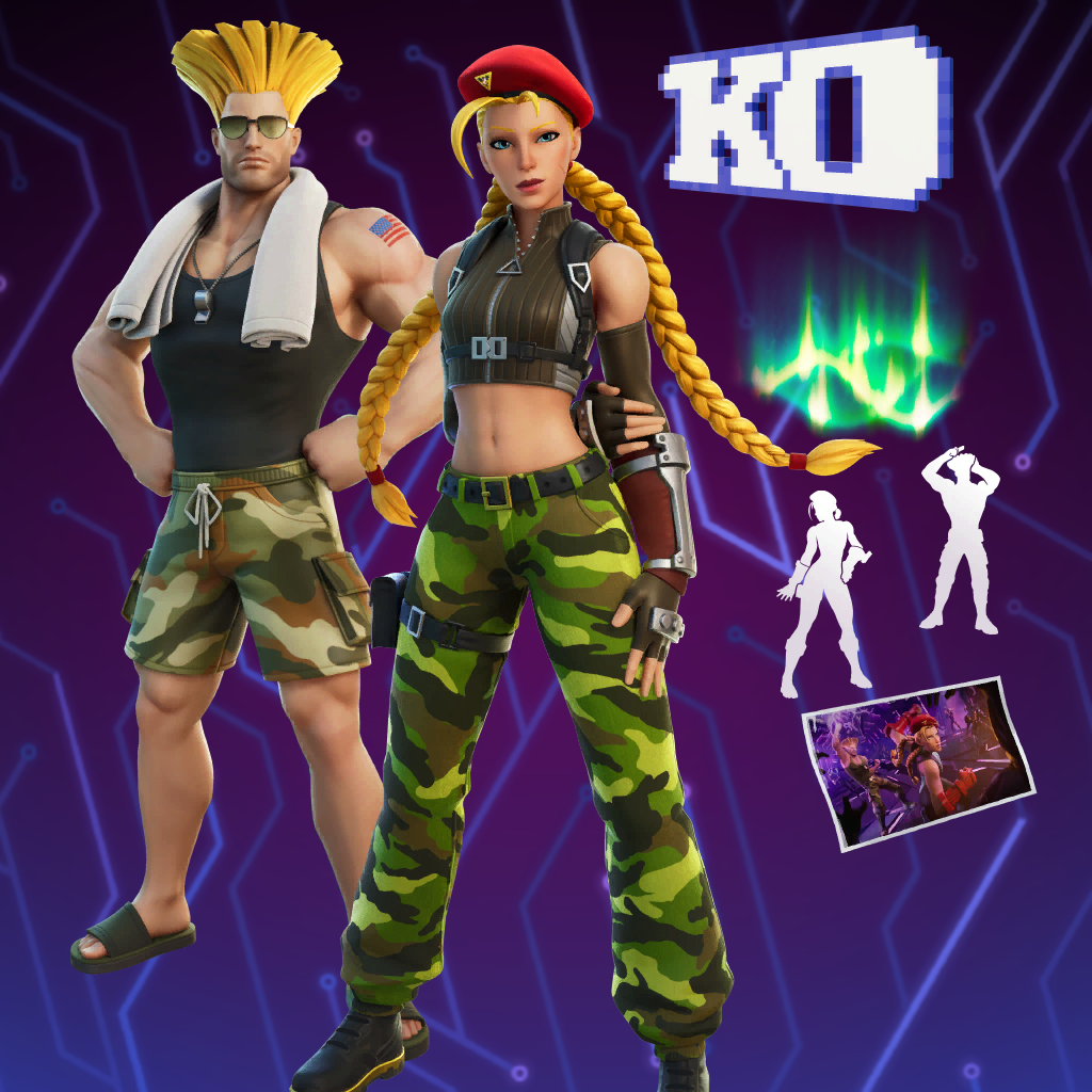 Guile Fortnite Wallpapers