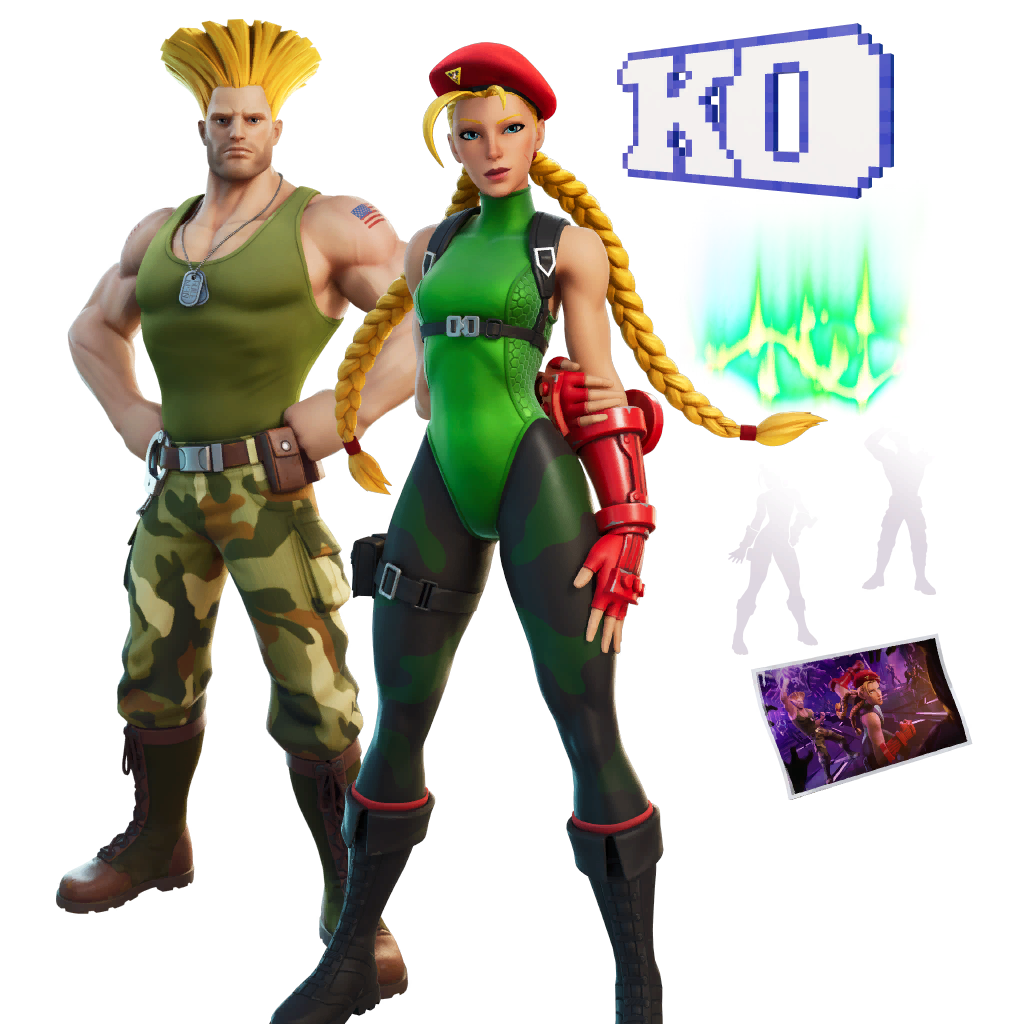 Guile Fortnite Wallpapers