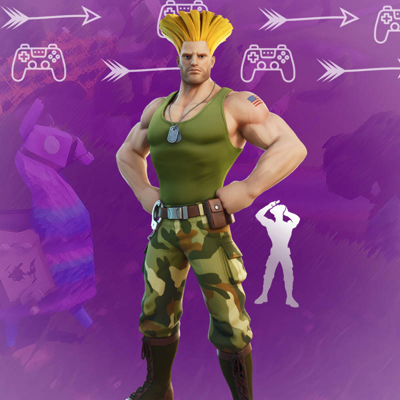 Guile Fortnite Wallpapers