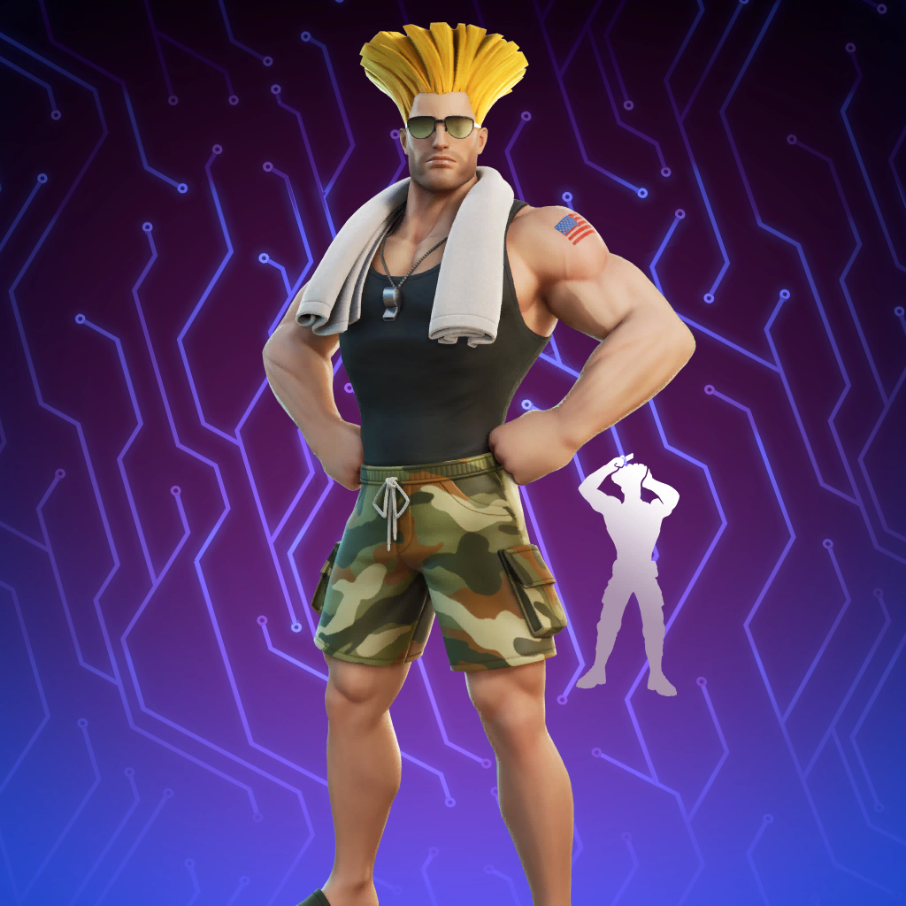 Guile Fortnite Wallpapers