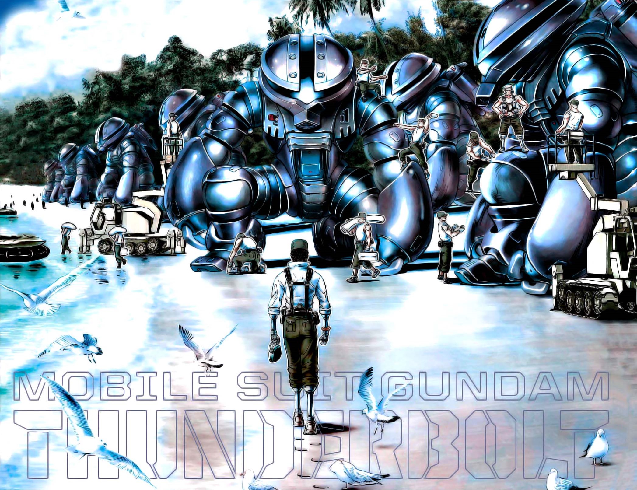 Gundam Thunderbolt Wallpapers