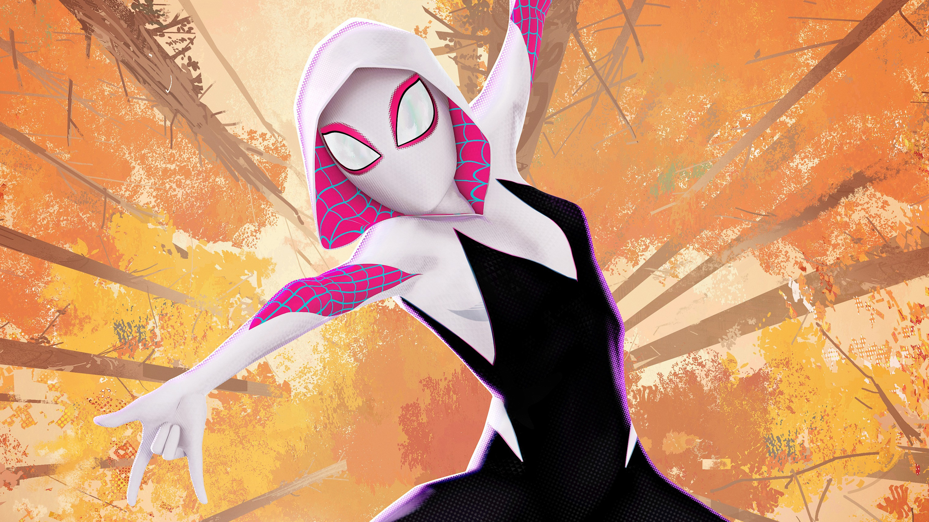 Gwen Stacy In Spider-Man Across The Spider-Verse Wallpapers