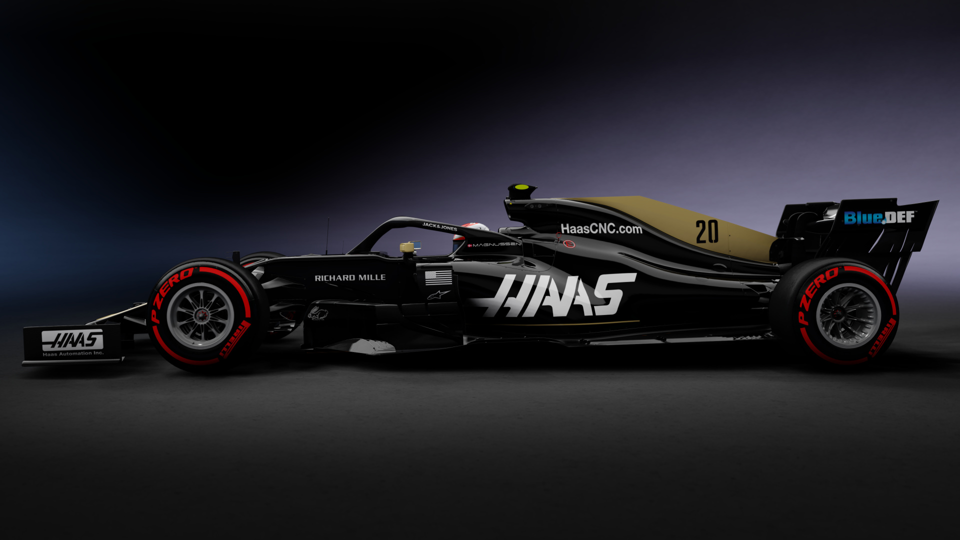 Haas Vf-19 Wallpapers