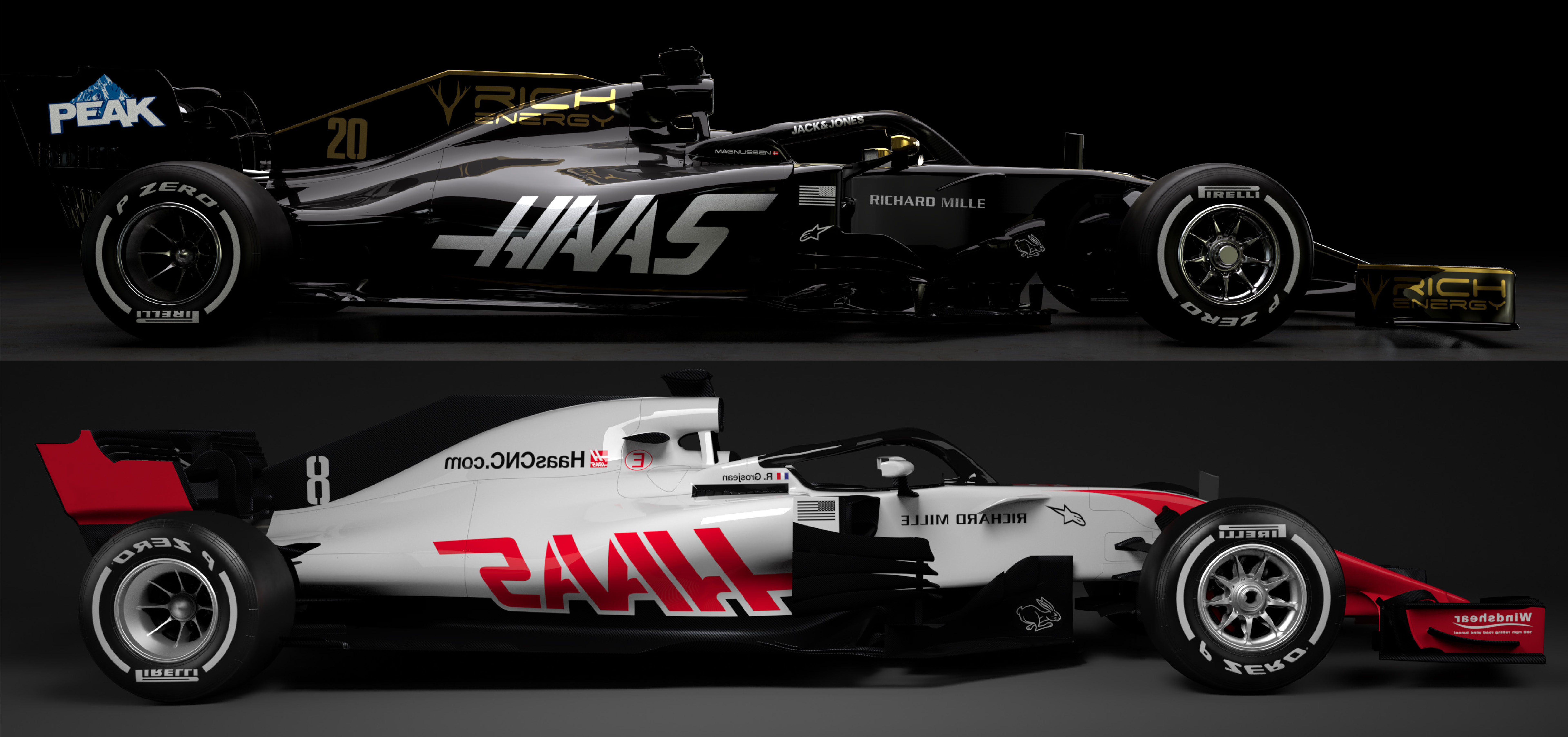 Haas Vf-19 Wallpapers