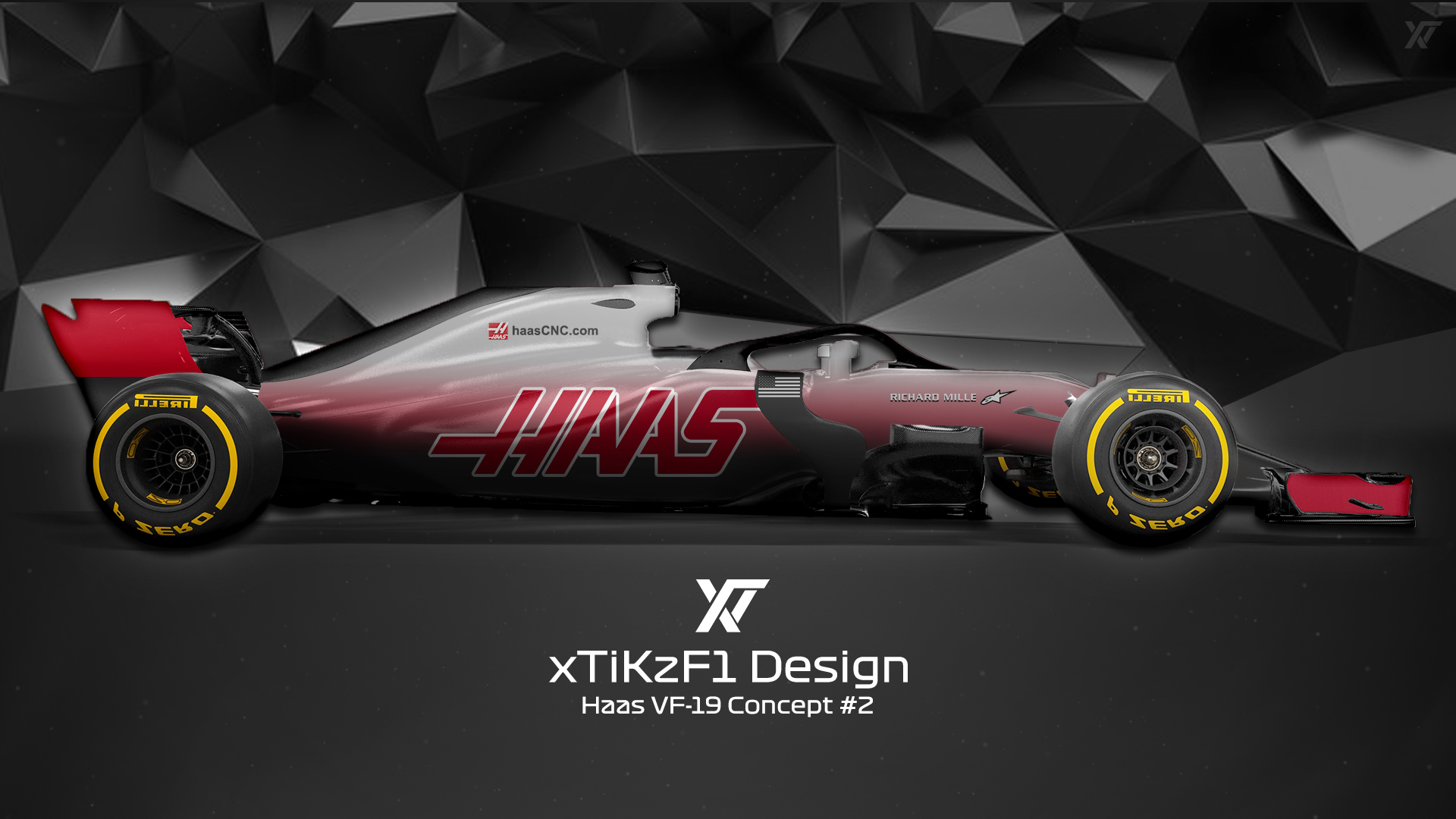 Haas Vf-19 Wallpapers