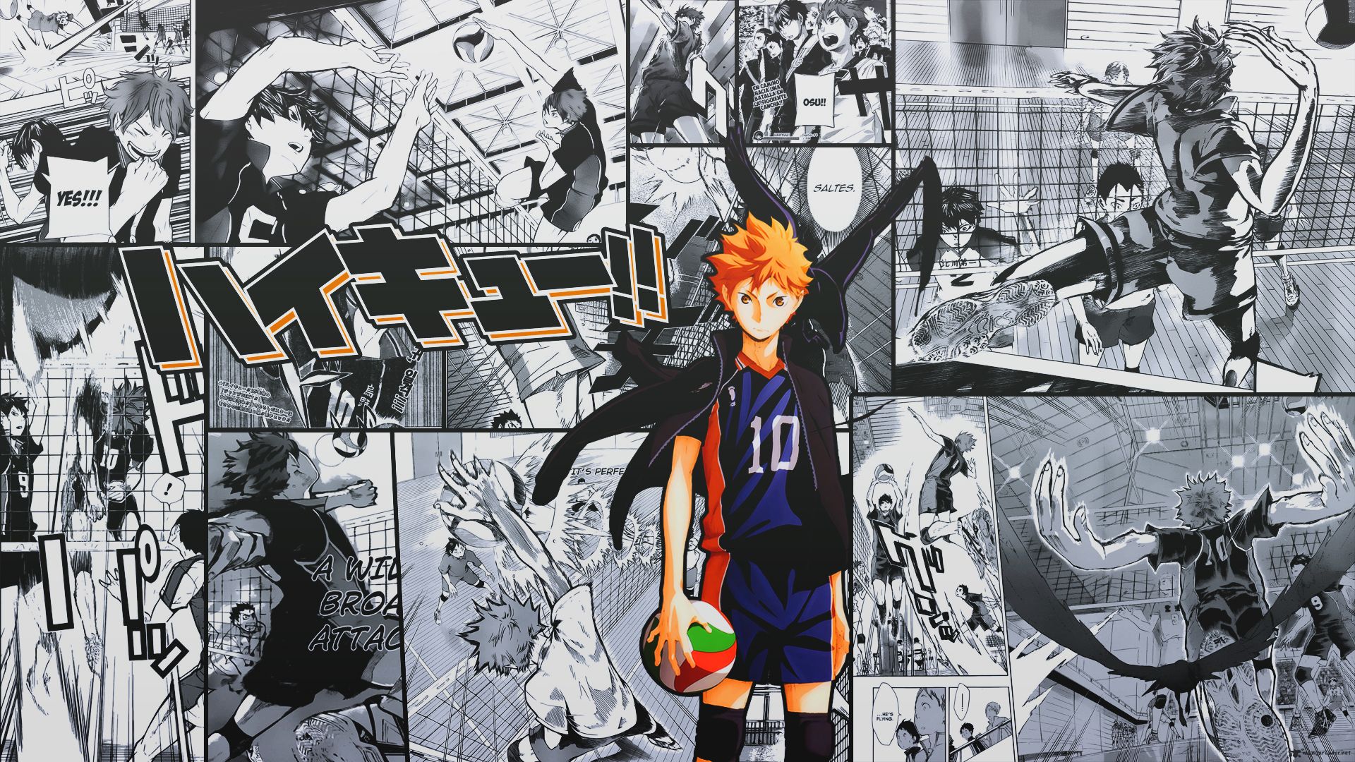 Haikyuu Manga Panels Wallpapers