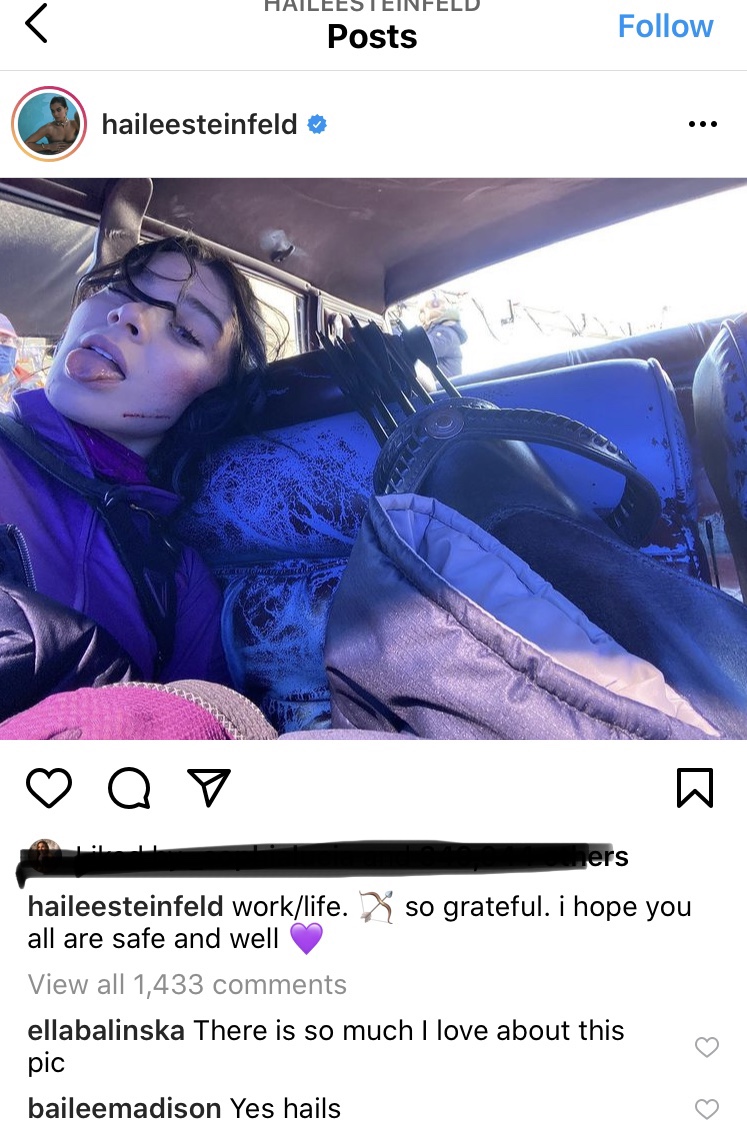 Hailee Steinfeld As Kate Bishop Hawkeye 2021 Wallpapers