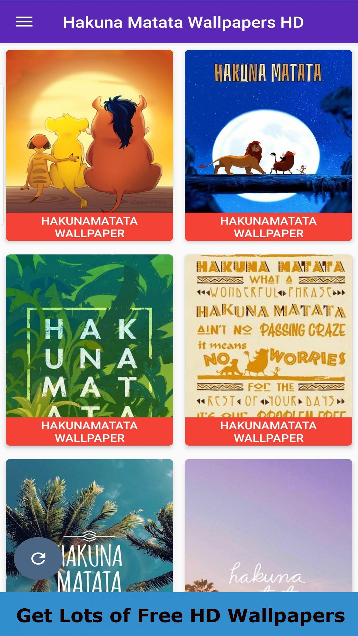 Hakuna Matata Wallpapers