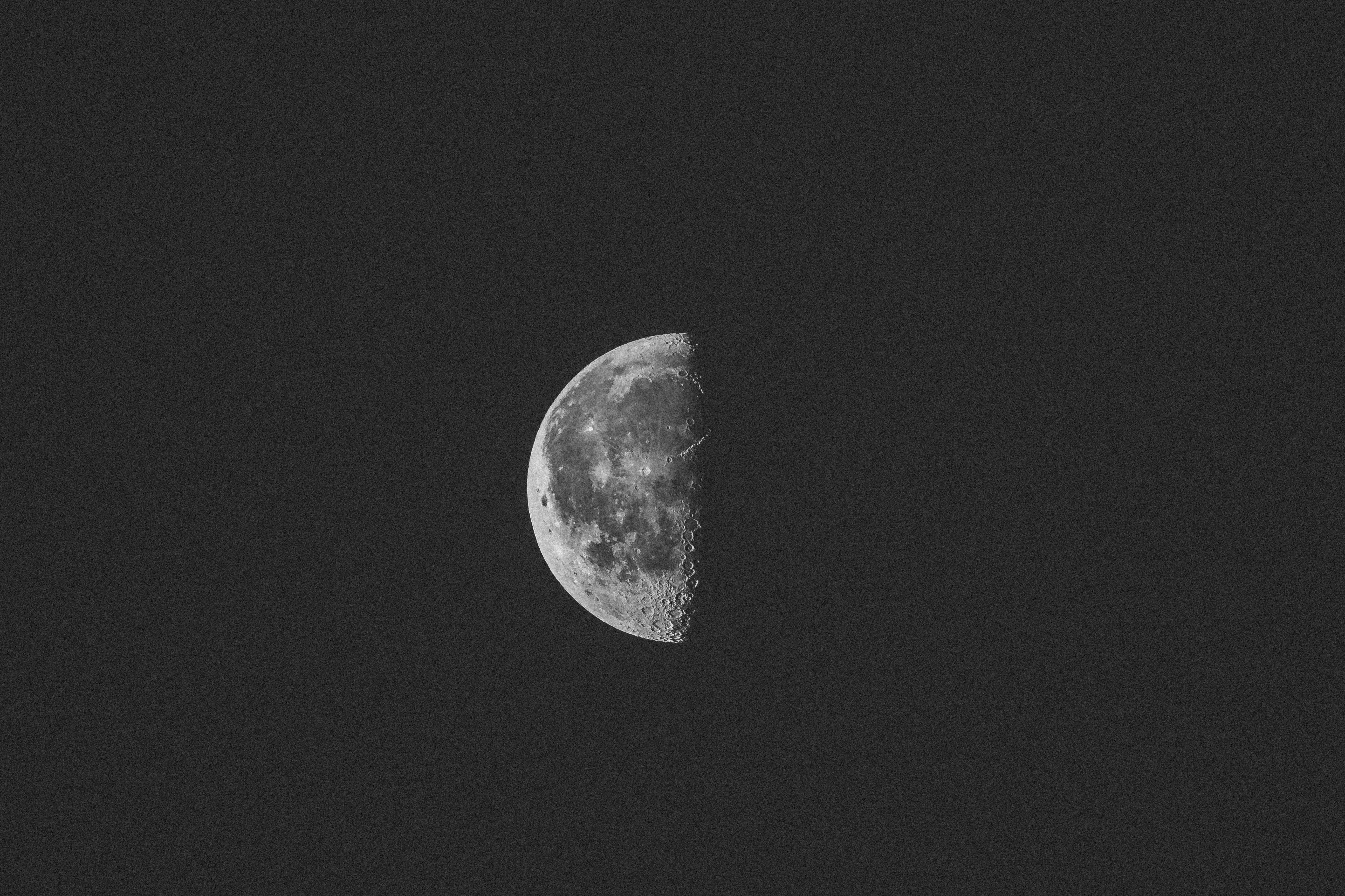 Half Moon Dark Night Wallpapers