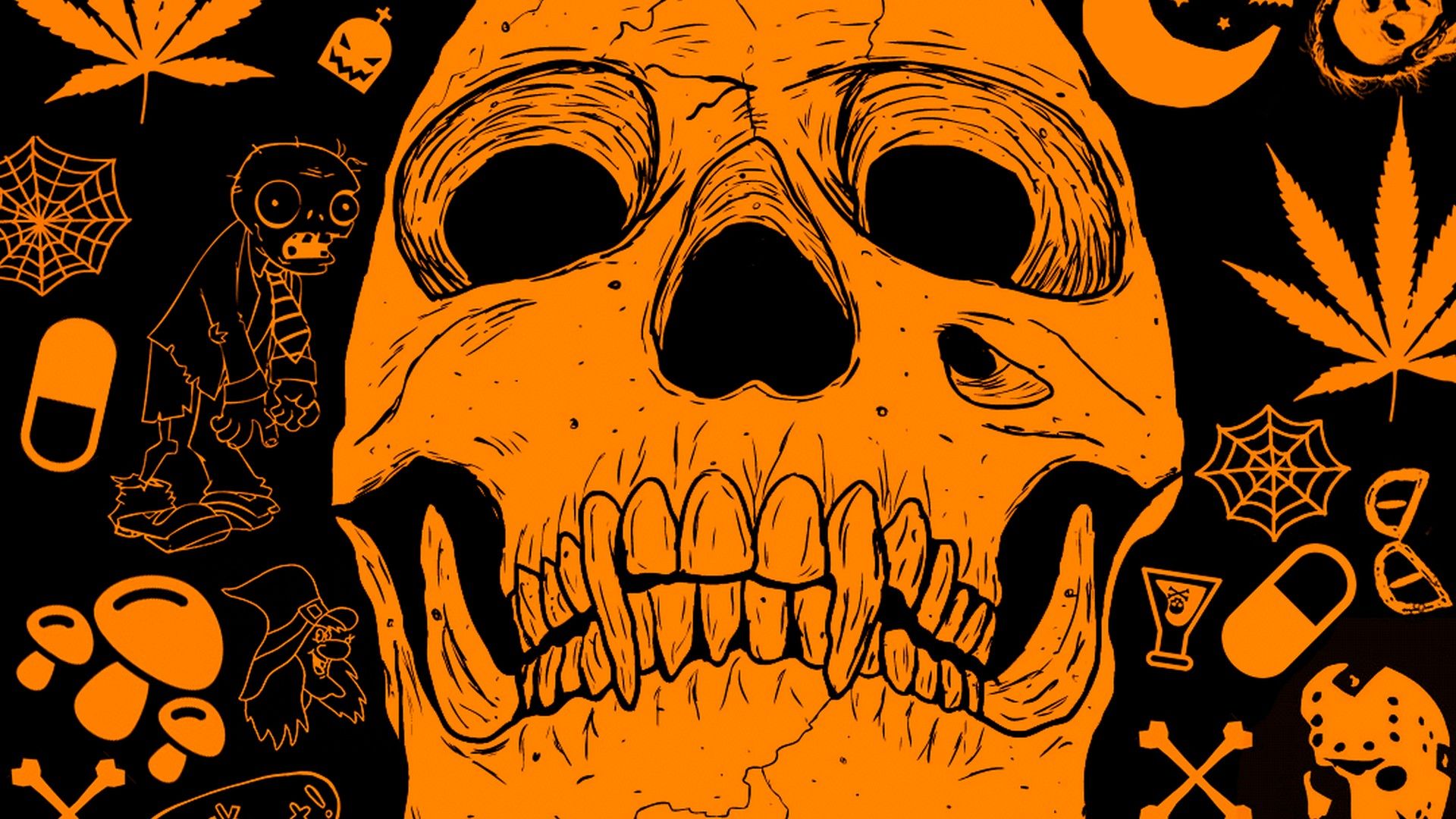 Halloween Aesthetic Desktop Wallpapers