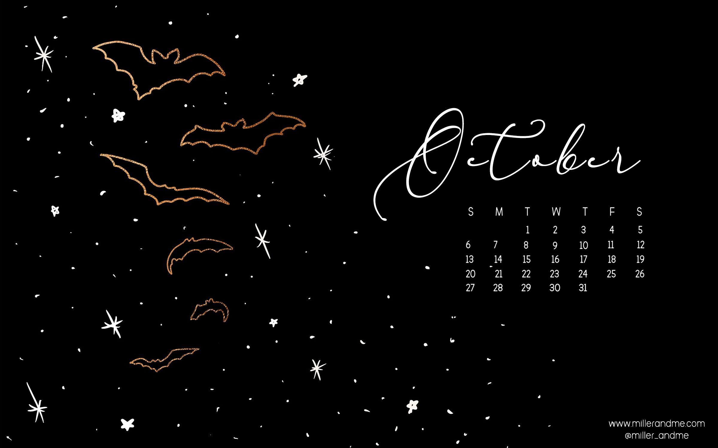 Halloween Aesthetic Desktop Wallpapers