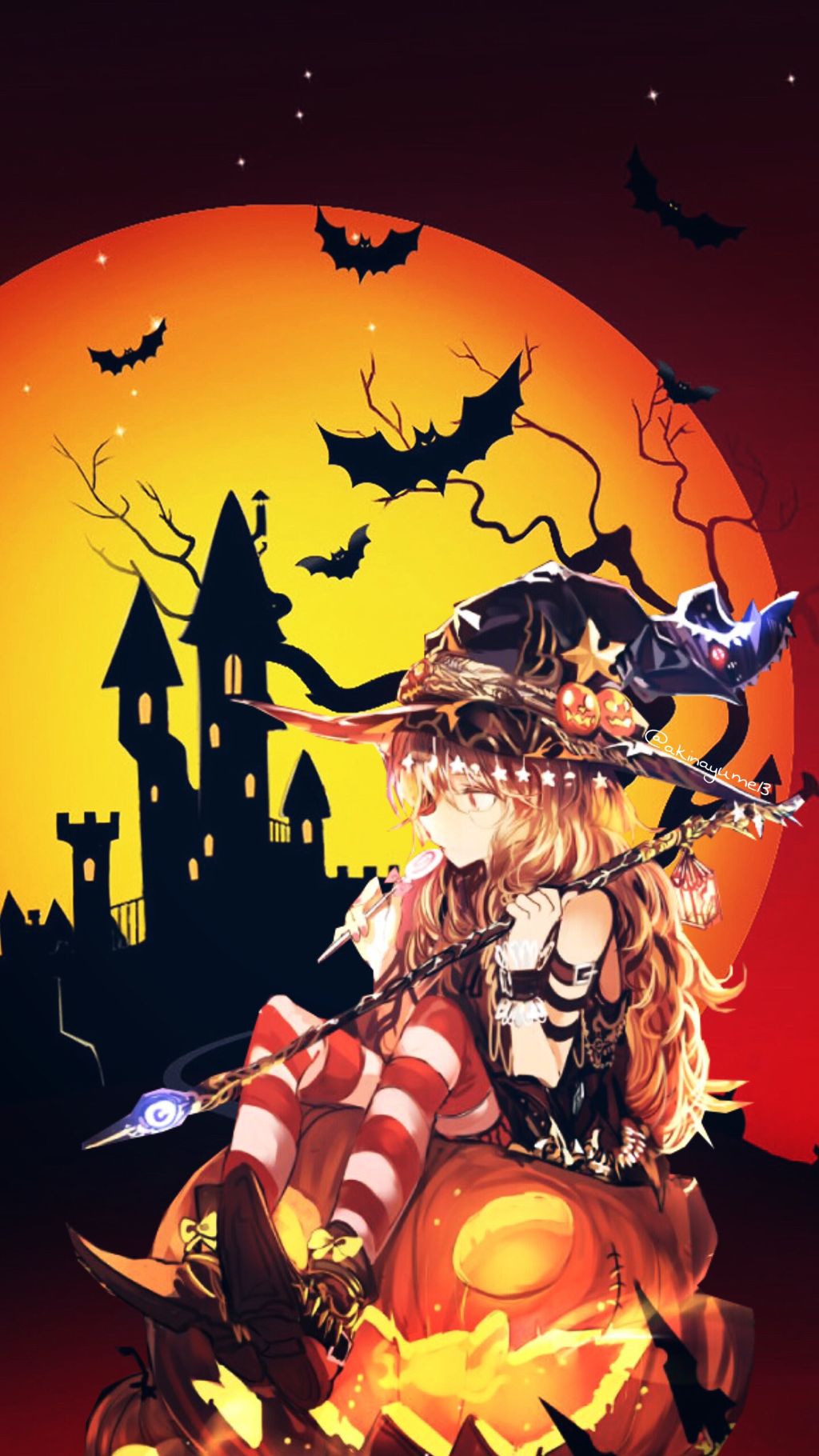 Halloween Anime Girl Wallpapers