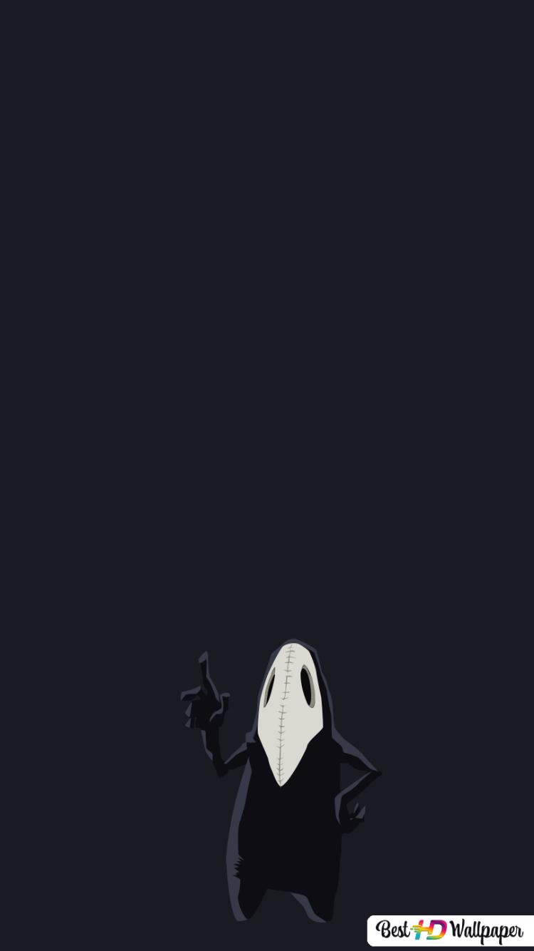 Halloween Black &Amp; White Minimalist Wallpapers