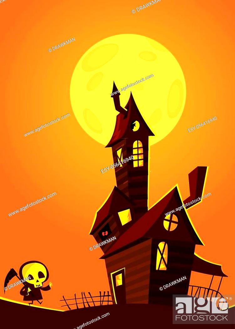 Halloween Cartoon Background