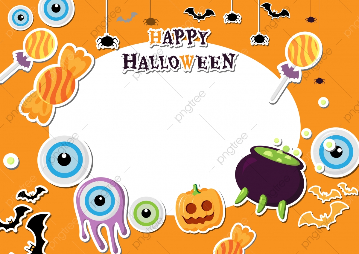 Halloween Cartoon Background