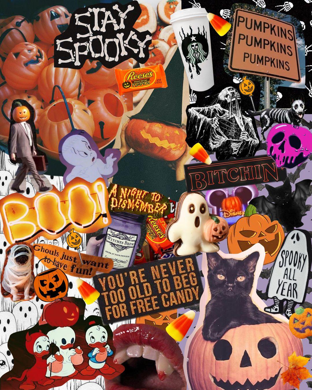 Halloween Collage Wallpapers