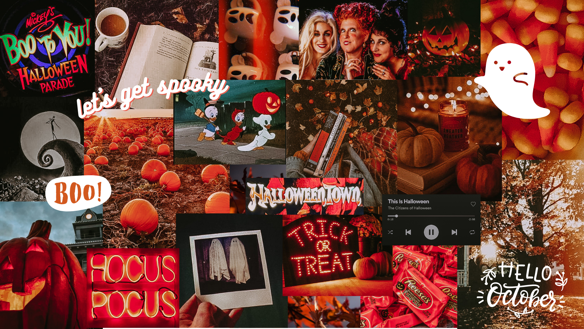 Halloween Collage Wallpapers