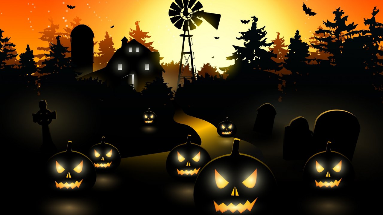 Halloween Computer Background