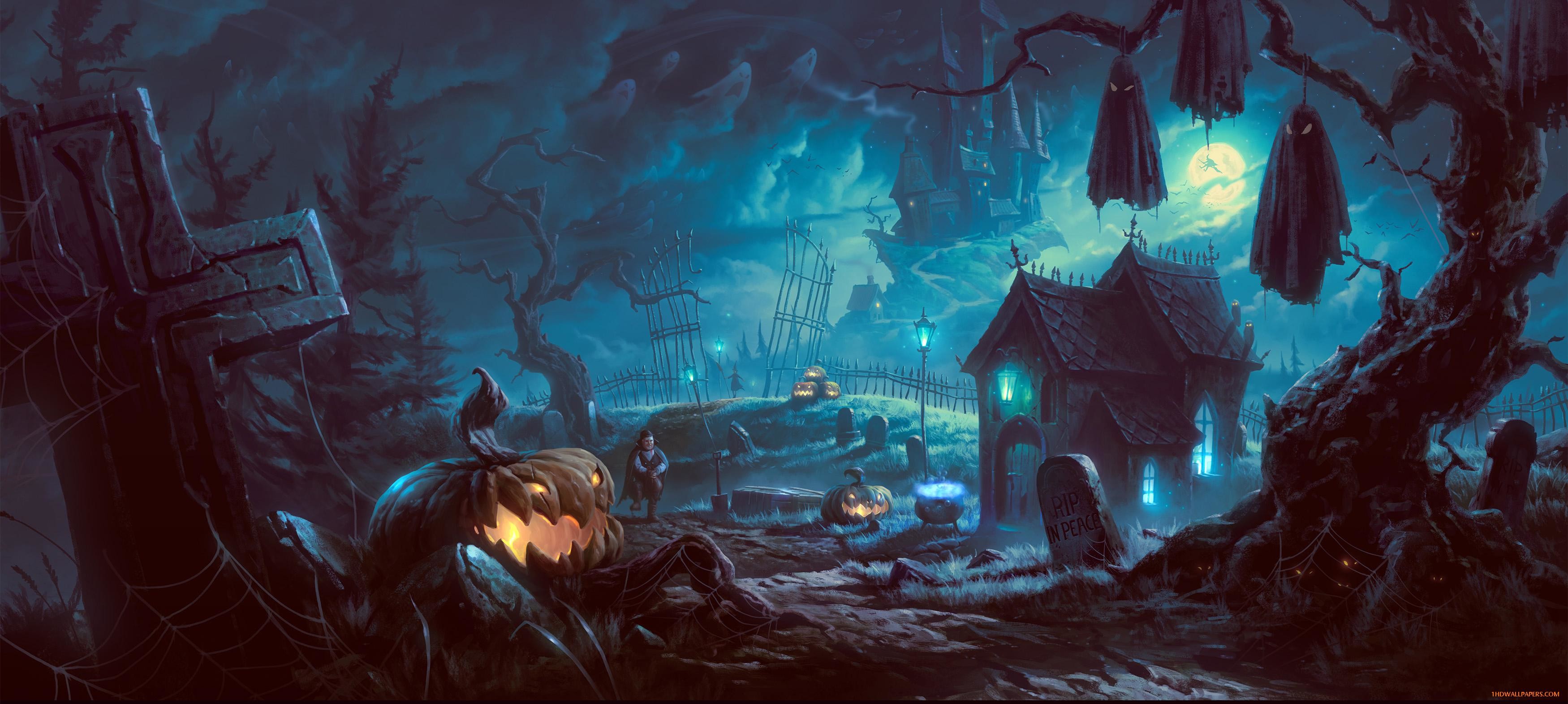 Halloween Computer Background