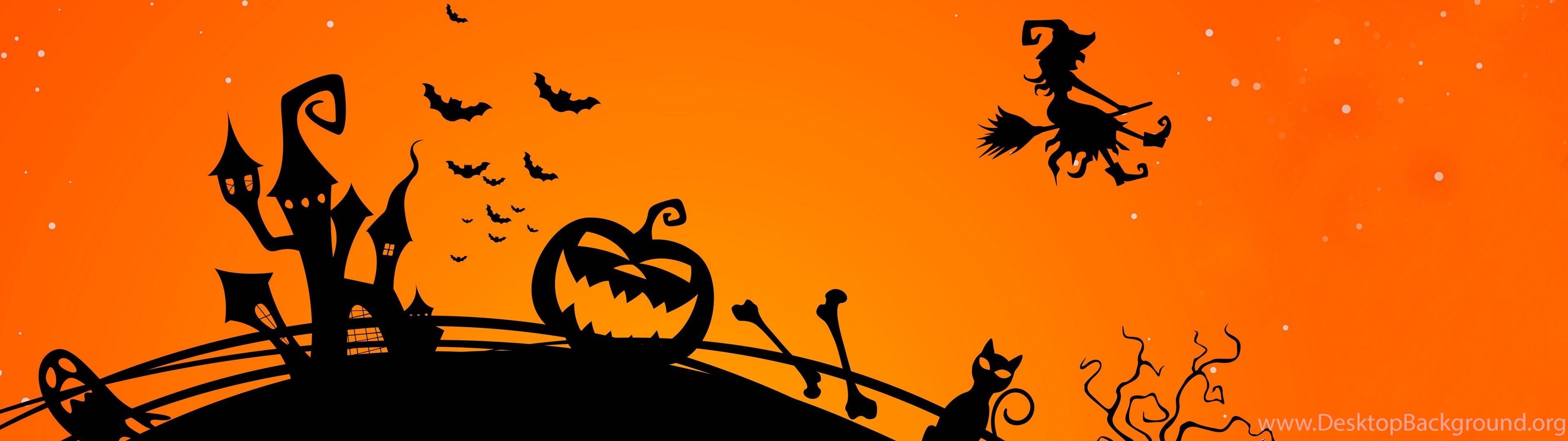 Halloween Dual Monitor Wallpapers