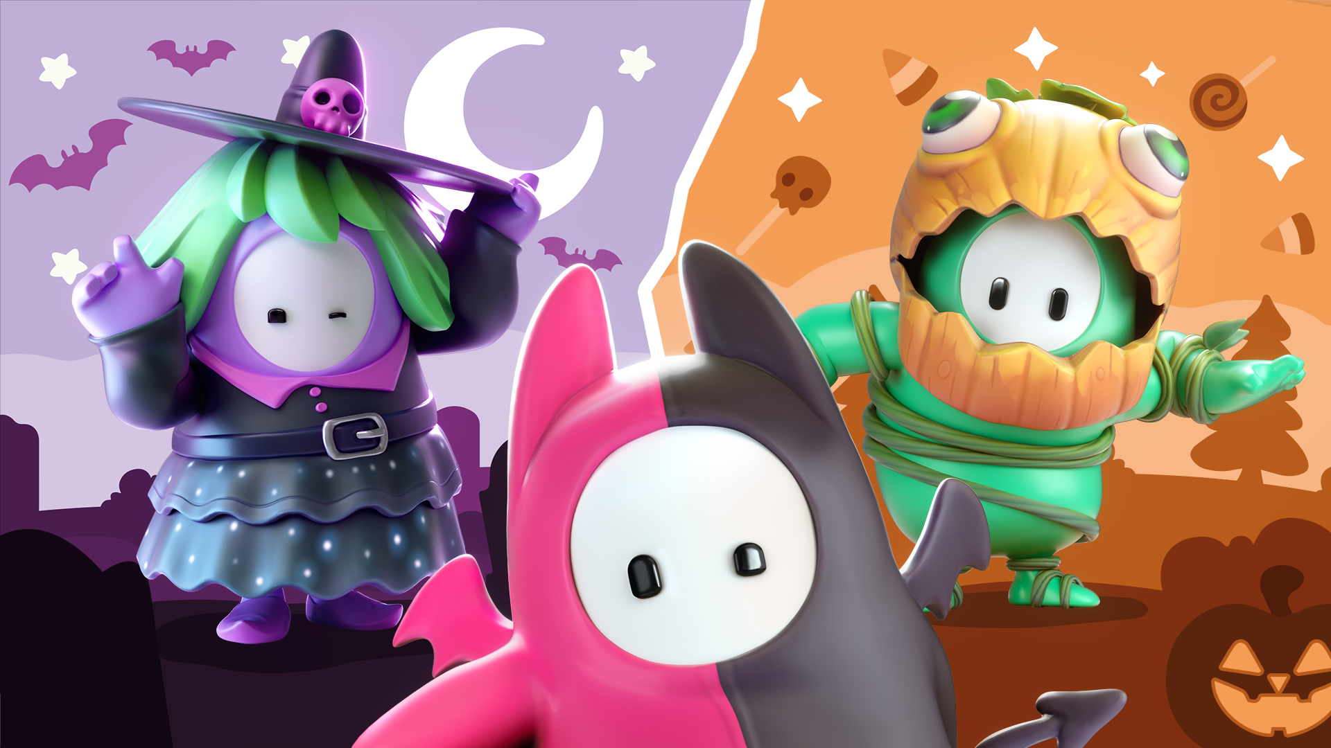 Halloween Fall Guys Wallpapers