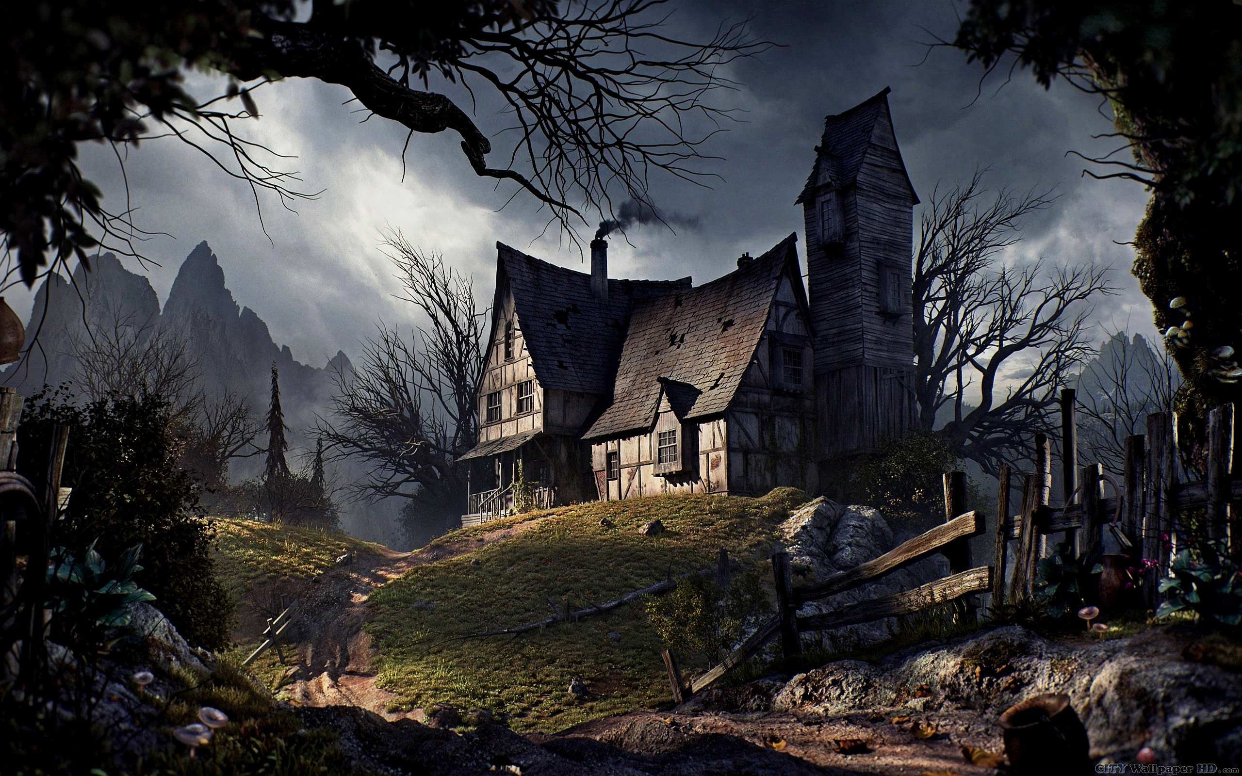 Halloween Landscape Wallpapers