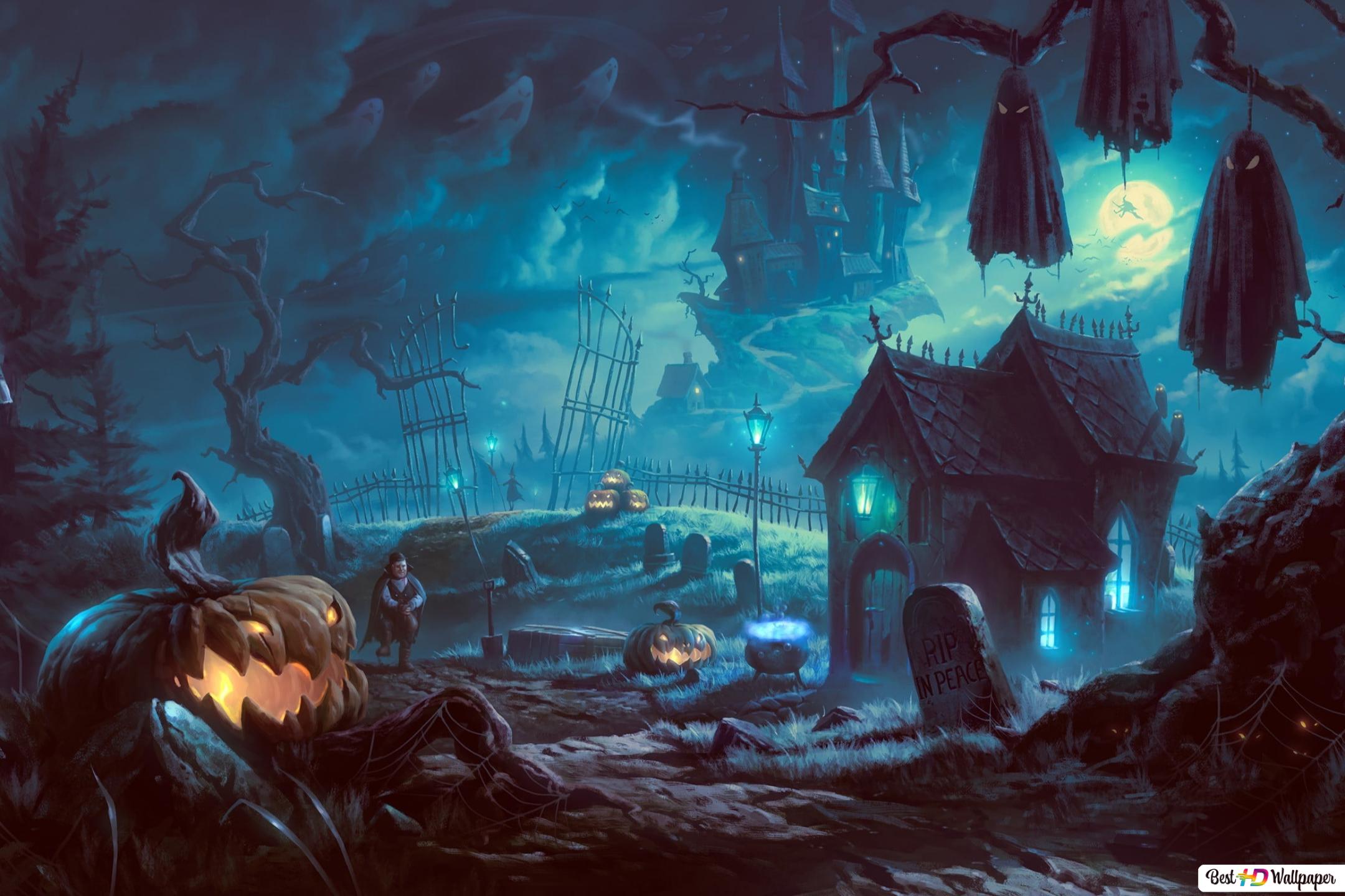 Halloween Landscape Wallpapers