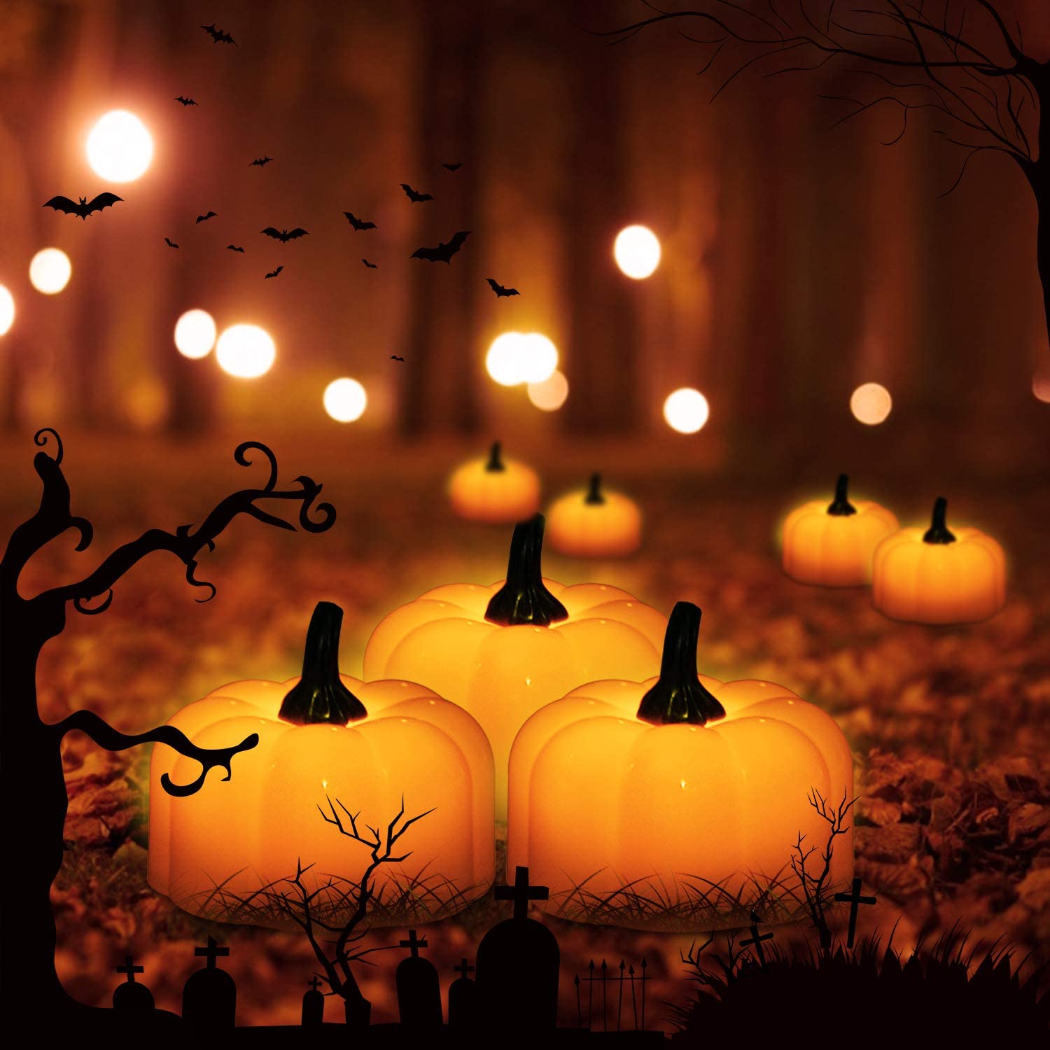 Halloween Lights Aesthetic Wallpapers