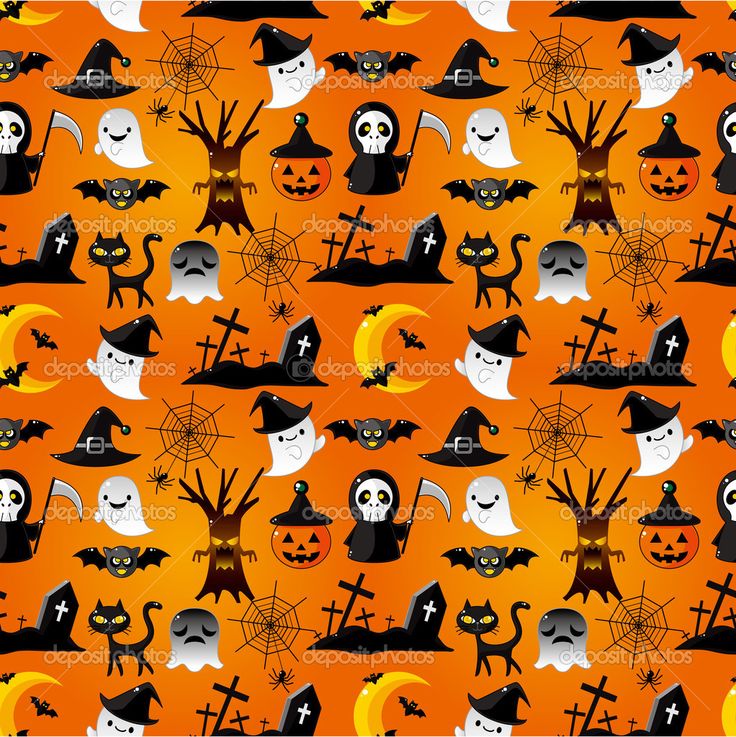 Halloween Pattern Wallpapers